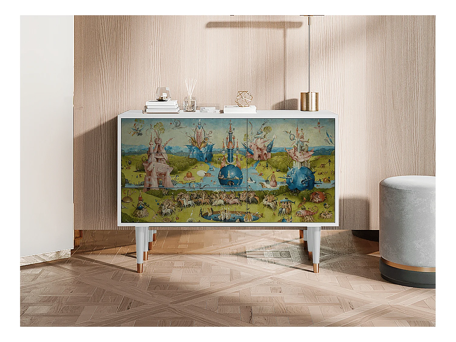Dressoir - 115х84х41 cm - S3 - The Garden 2 by Bosch, Wit