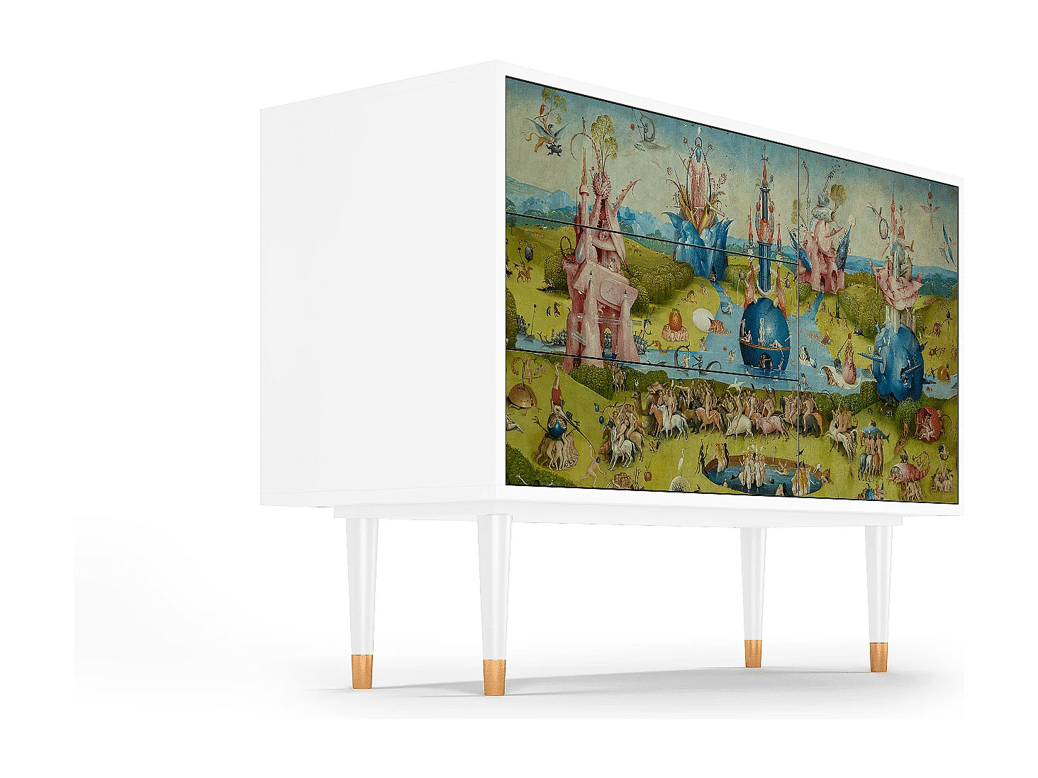 Aparador - 115х84х41 cm - S3 - The Garden 2 by Bosch, Blanco