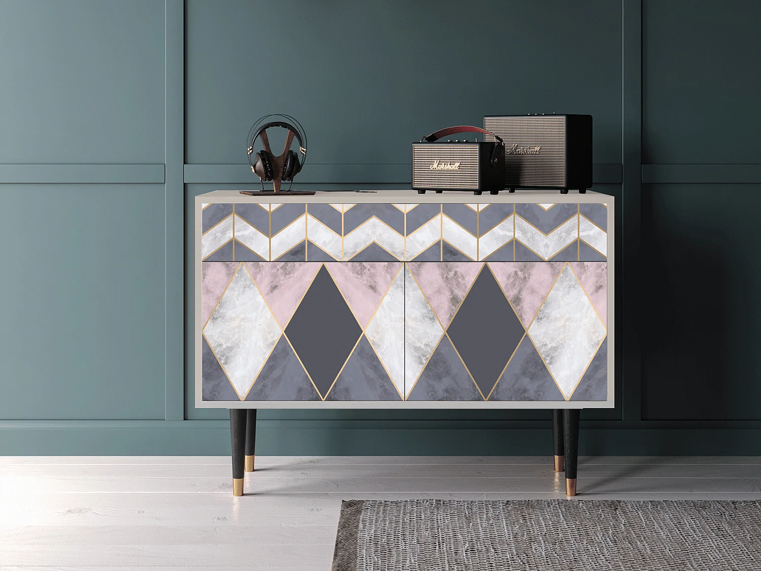 Buffet - 115x85x48 cm - BS4 - Ideal Harmony, Sable