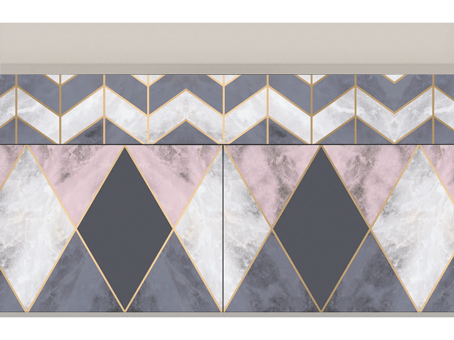 Credenza - 115x85x48 cm - BS4 - Ideal Harmony, Sabbia