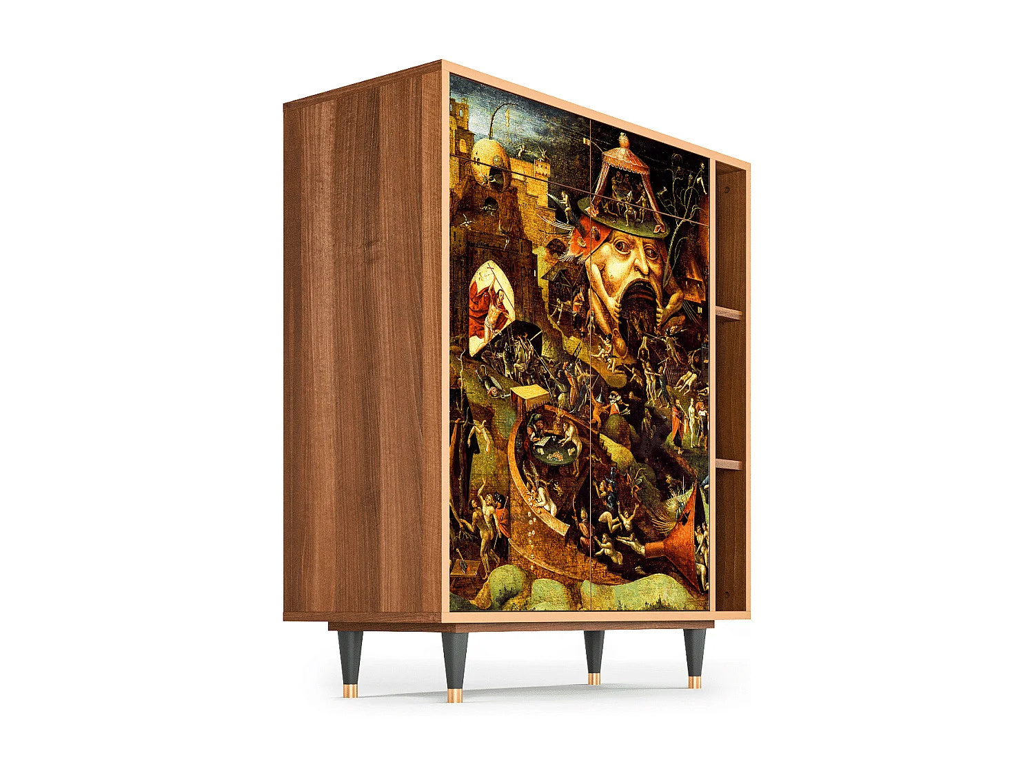 Buffet - 96х110х41 cm - BS6 - Christ in Limbo, Noyer