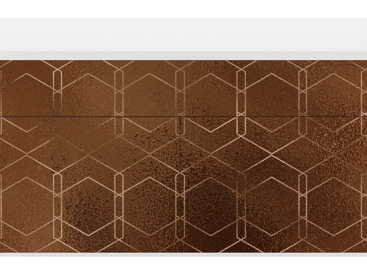 Buffet - 115x85x48 cm - BS4 - Chocolate Bar, Blanc