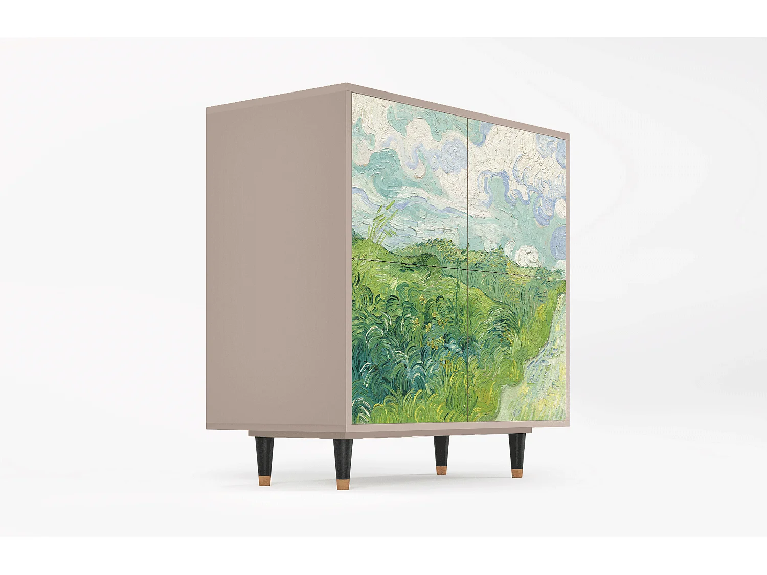 Dressoir - 94x96x48 cm - BS3 - Green Wheat Fields, Latte