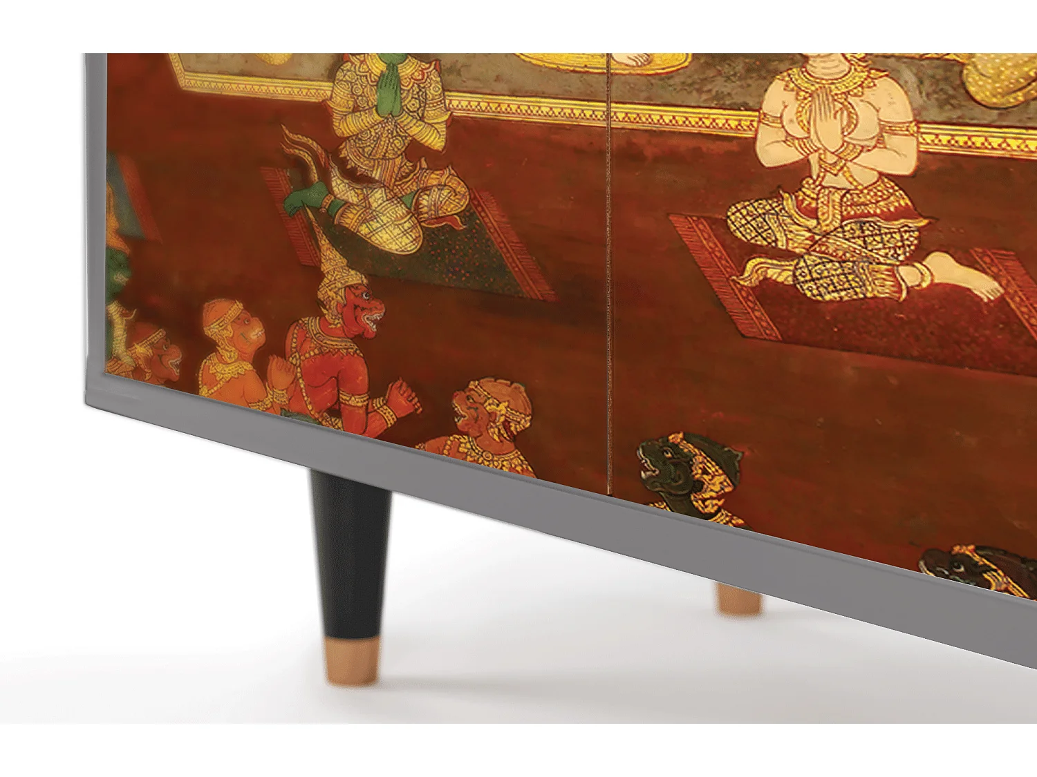 Buffet - 94x96x48 cm - BS3 - Malyavan, Gris