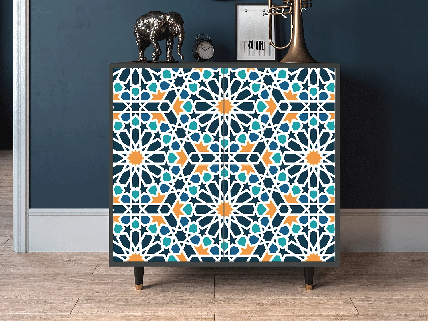 Buffet - 94x96x48 cm - BS3 - Kaleidoscope, Anthracite