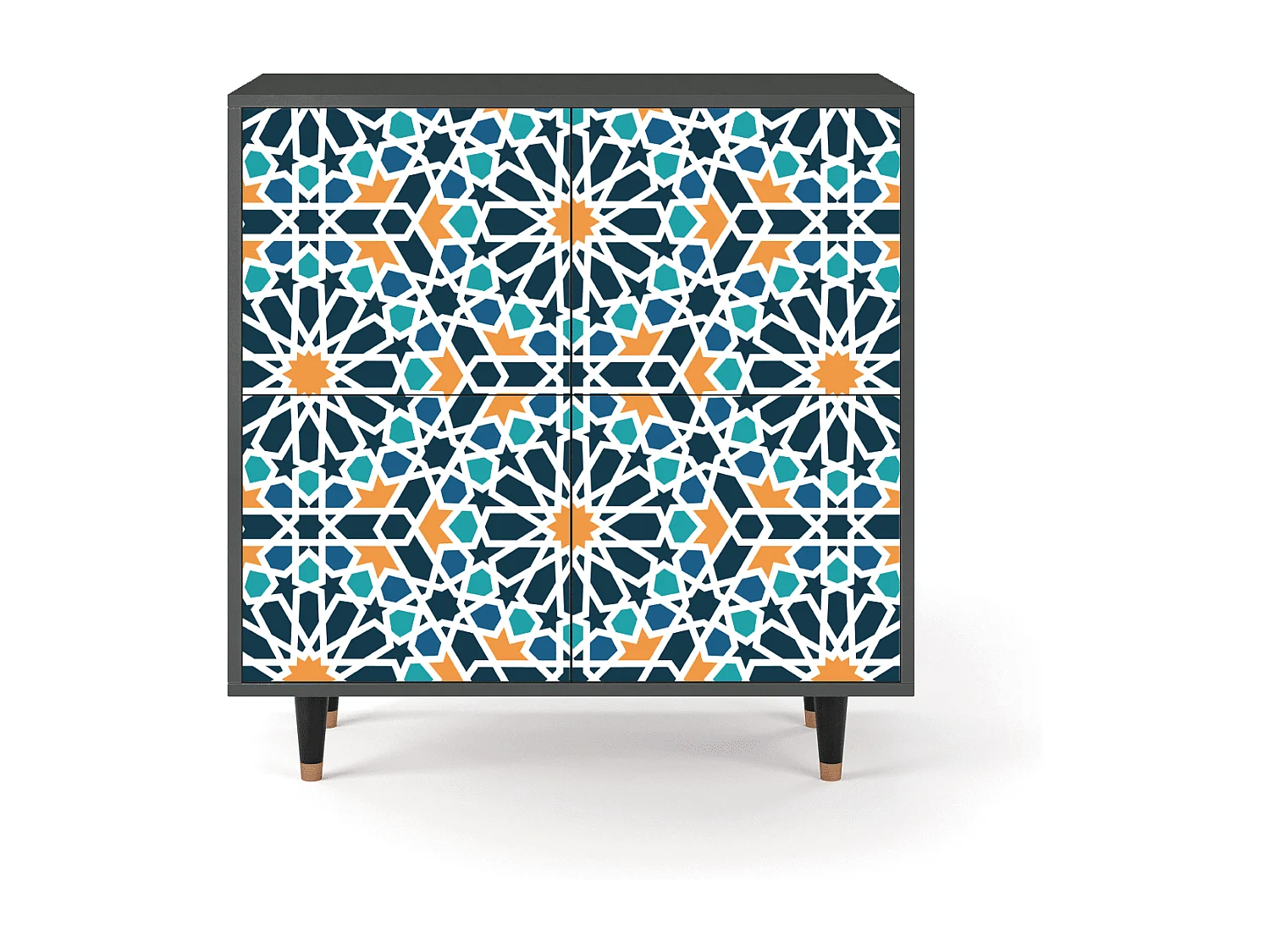 Buffet - 94x96x48 cm - BS3 - Kaleidoscope, Anthracite