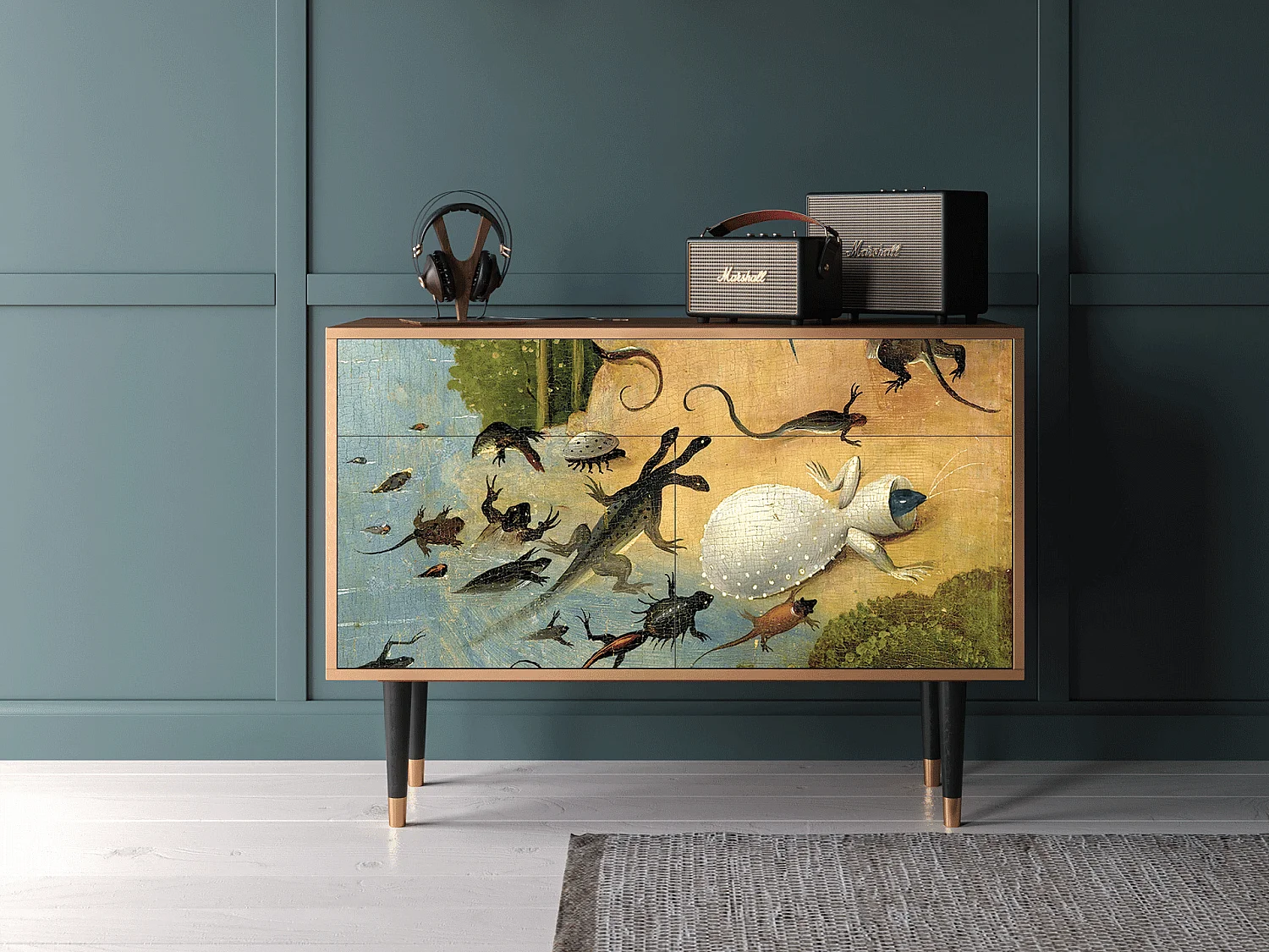 Aparador - 115x85x48 cm - BS4 - The Garden by Bosch, Nogueira