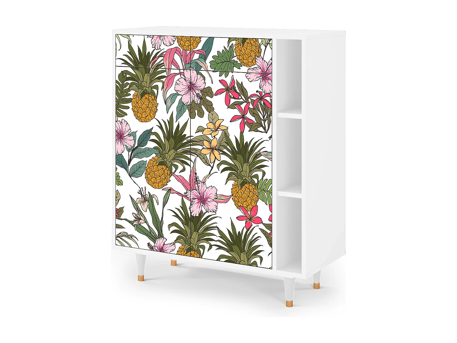 Dressoir - 96х110х41 cm - BS6 - Estival Fruit, Wit