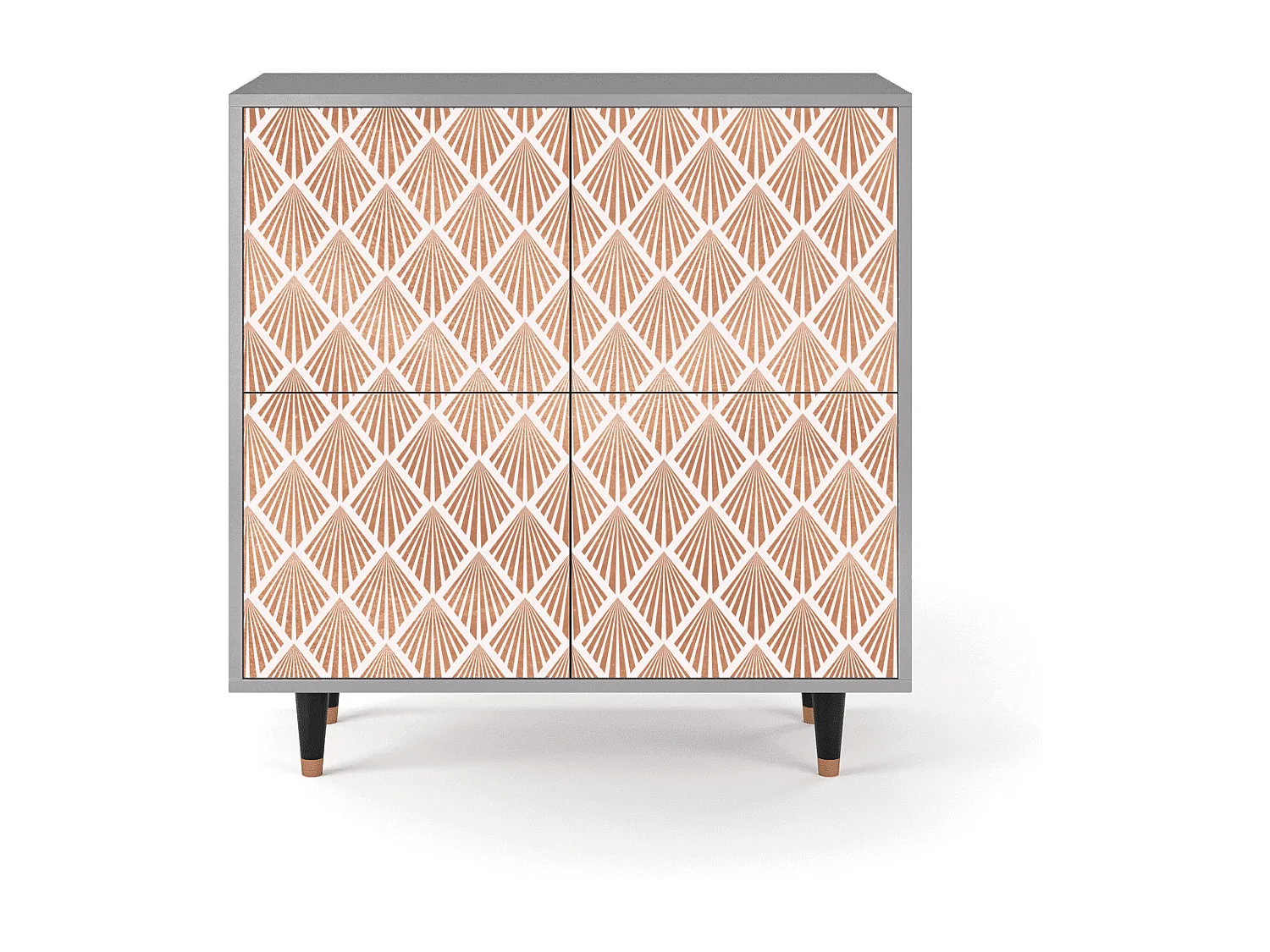 Credenza - 94x96x48 cm - BS3 - Pastel Sunrise, Grigio