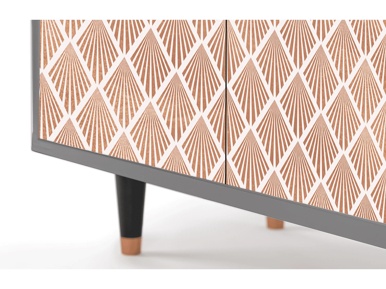 Credenza - 94x96x48 cm - BS3 - Pastel Sunrise, Grigio