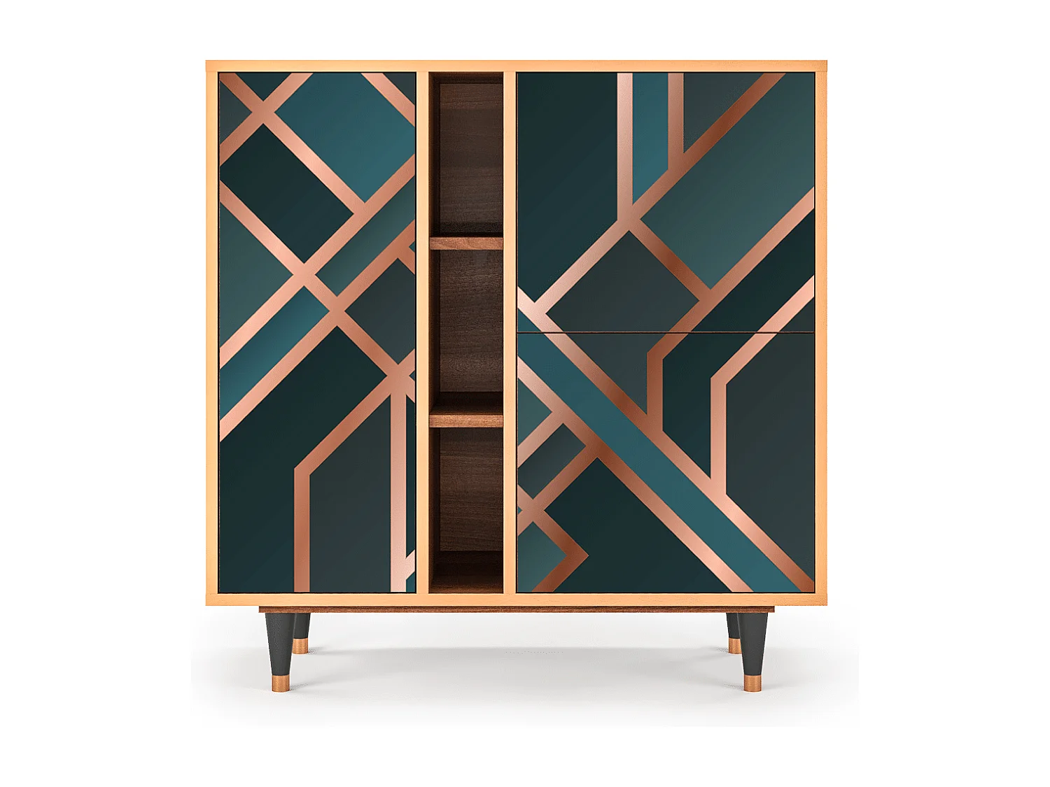 Buffet - 94х96х41 cm - BS5 - Bronze Crossroad, Noyer