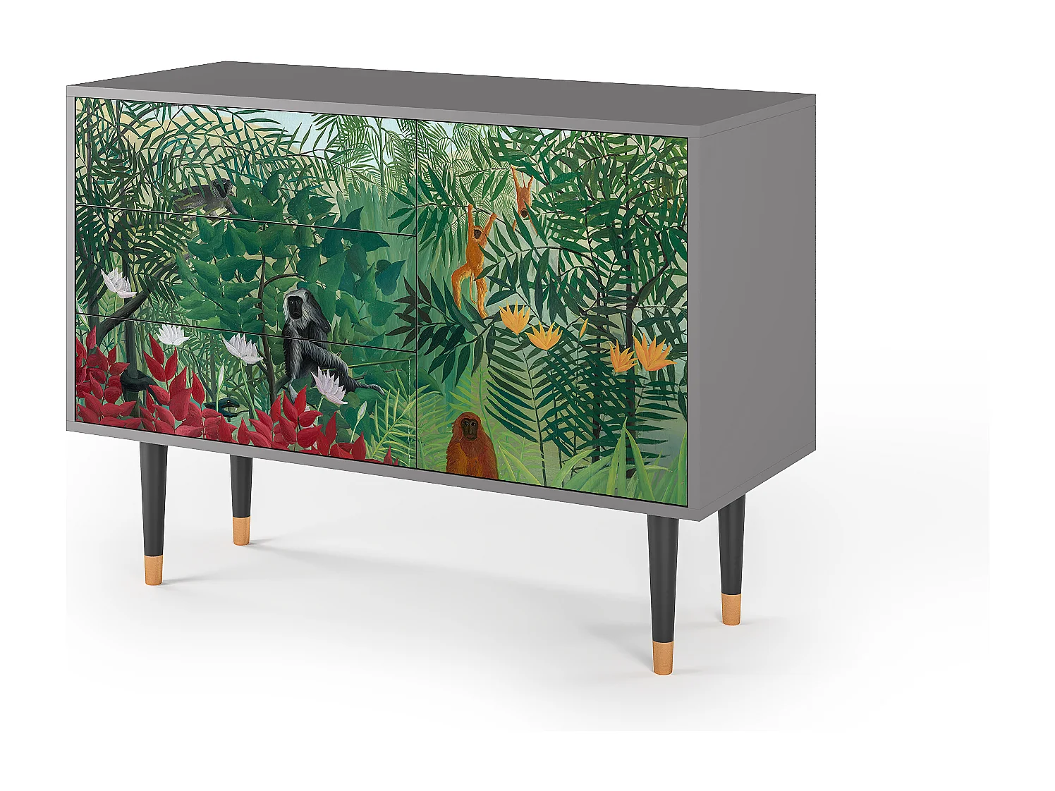 Buffet - 115х84х41 cm - S3 - Jungles in Paris, Gris
