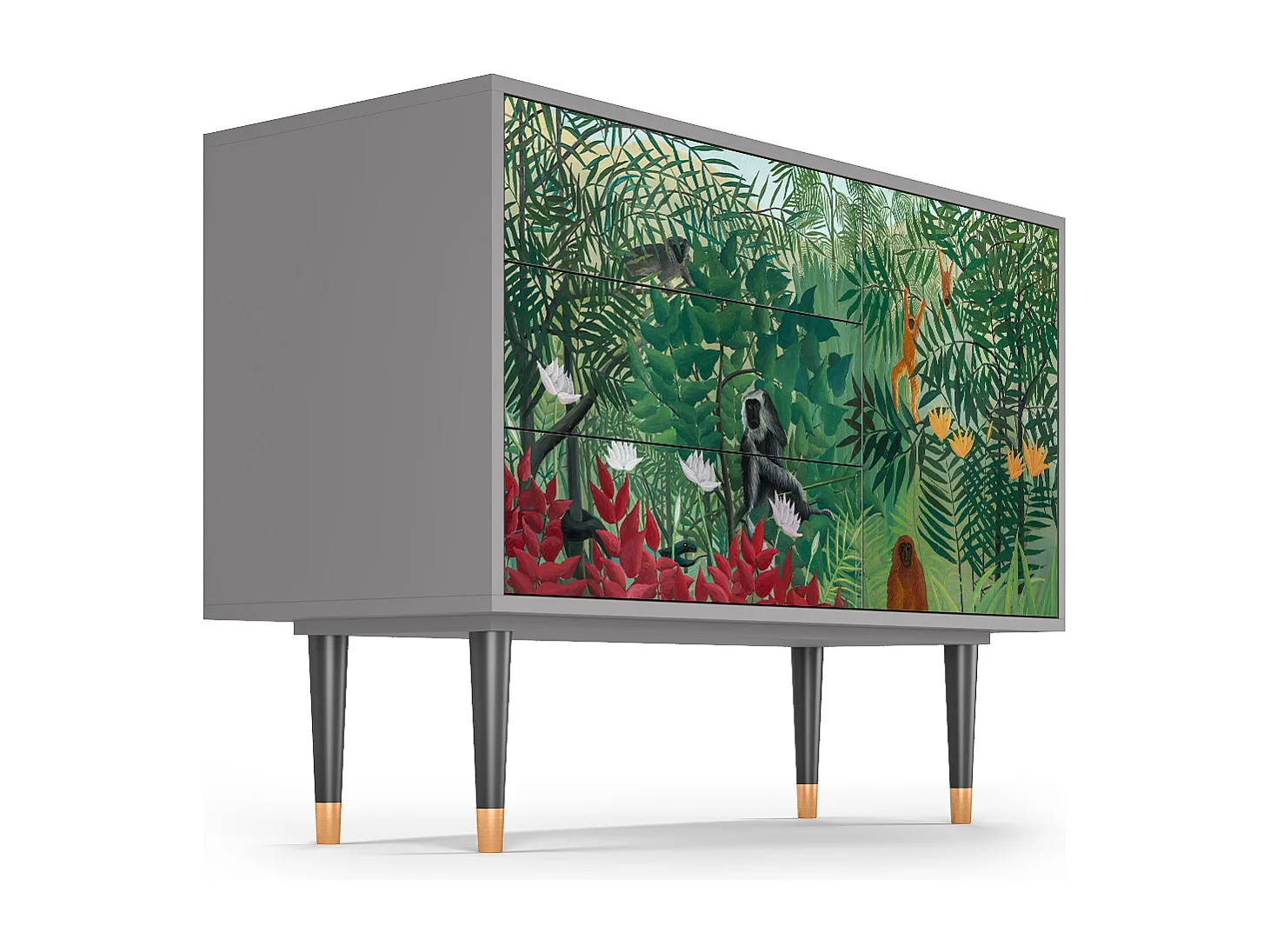 Buffet - 115х84х41 cm - S3 - Jungles in Paris, Gris
