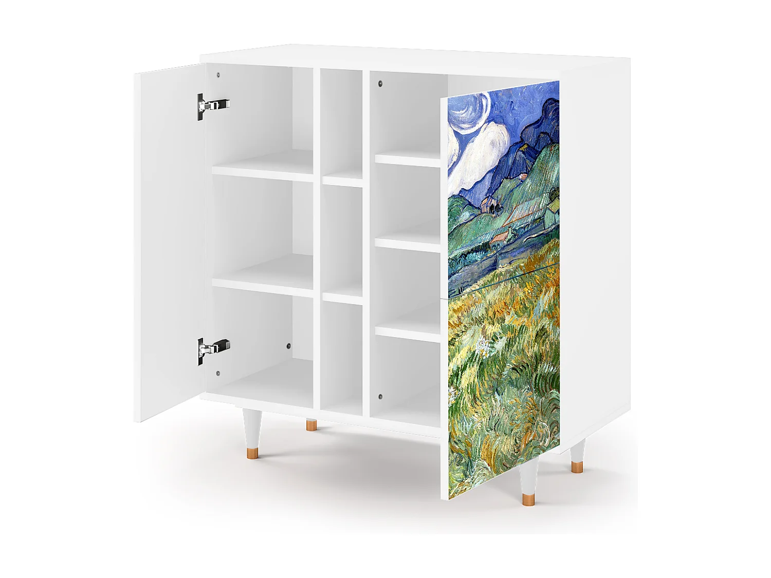 Buffet - 94х96х41 cm - BS5 - Landscape, Blanc