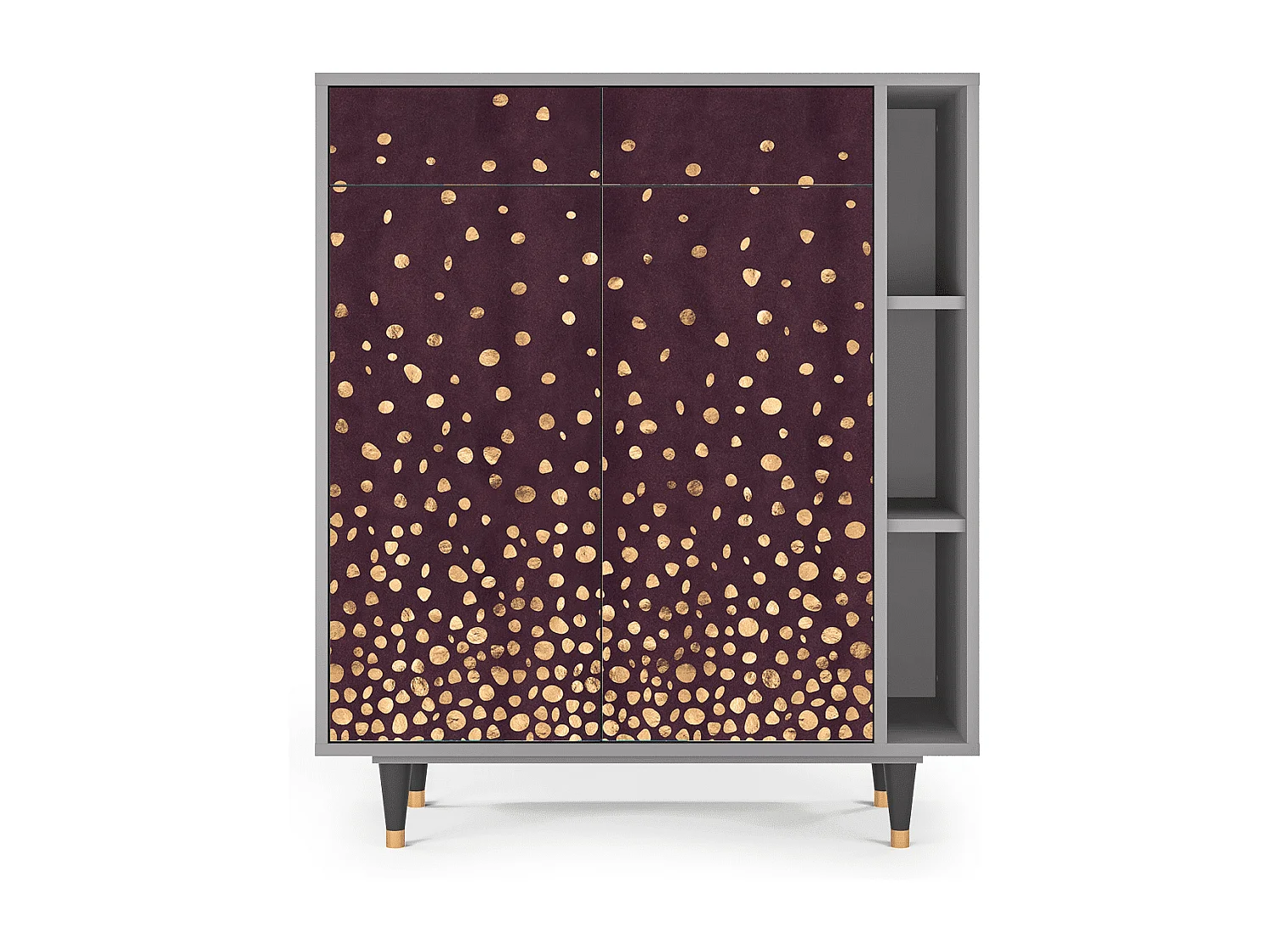 Dressoir - 96х110х41 cm - BS6 - Glowworms, Grijs