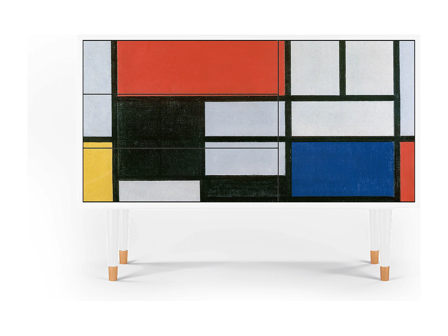 Credenza - 115х84х41 cm - S3 - Composition, Bianco