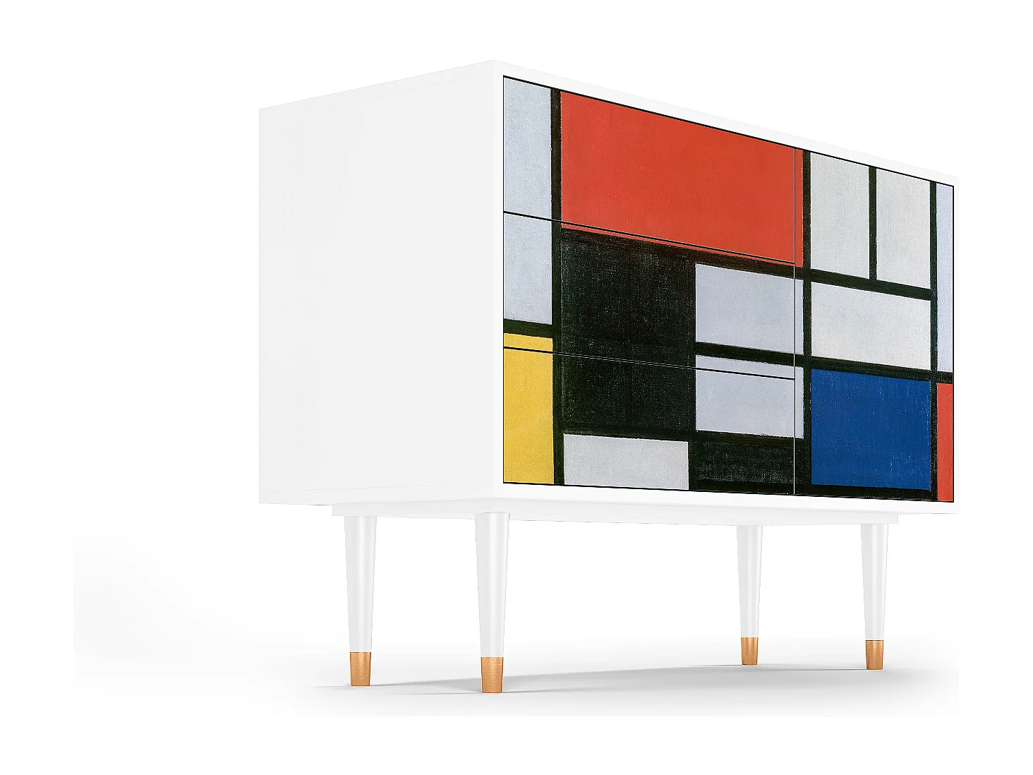 Credenza - 115х84х41 cm - S3 - Composition, Bianco