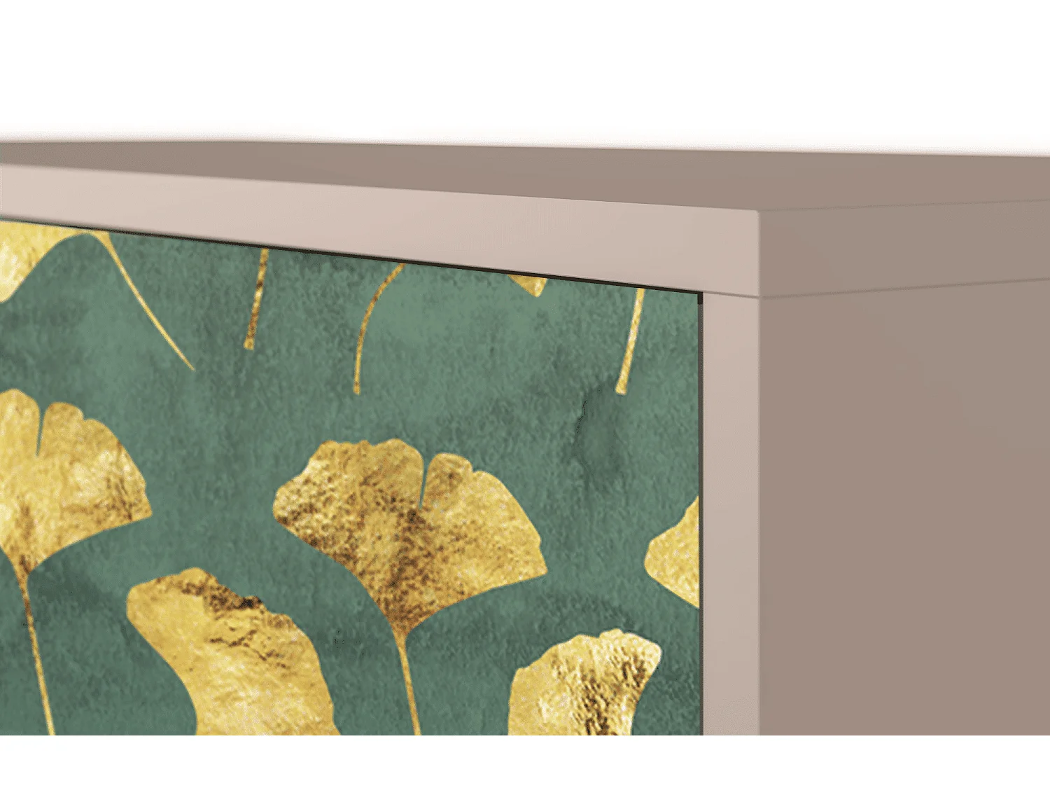 Sideboard - 115х84х41 cm - S3 - Gingko leaves, Latte