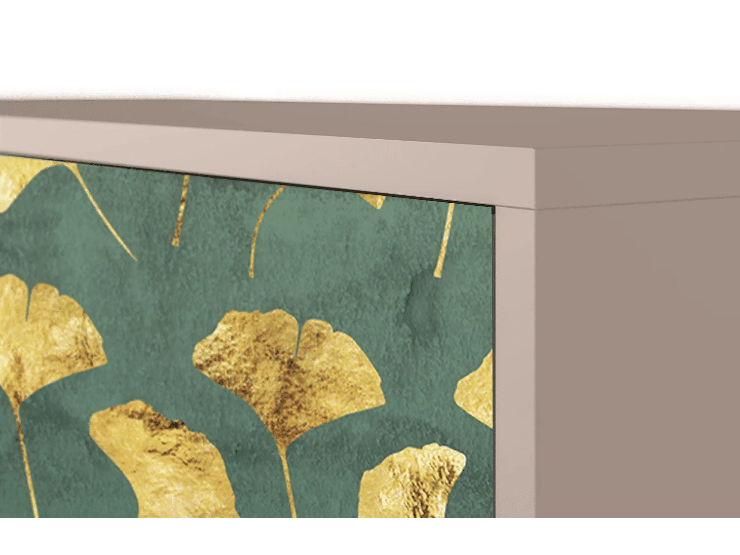 Credenza - 115х84х41 cm - S3 - Gingko leaves, Latte