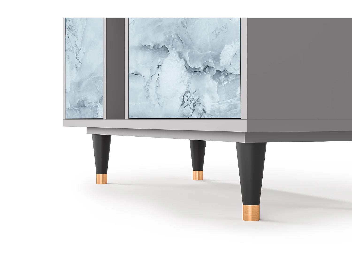 Sideboard - 94х96х41 cm - BS5 - Glacial Colour, Grau