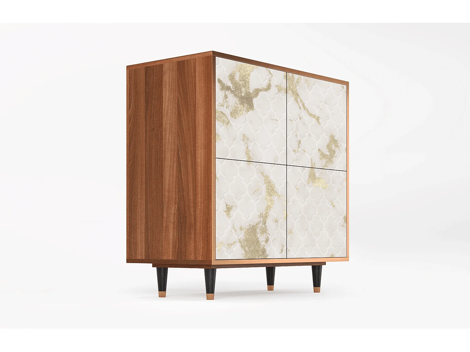 Aparador - 94x96x48 cm - BS3 - Sahara desert, Nogueira