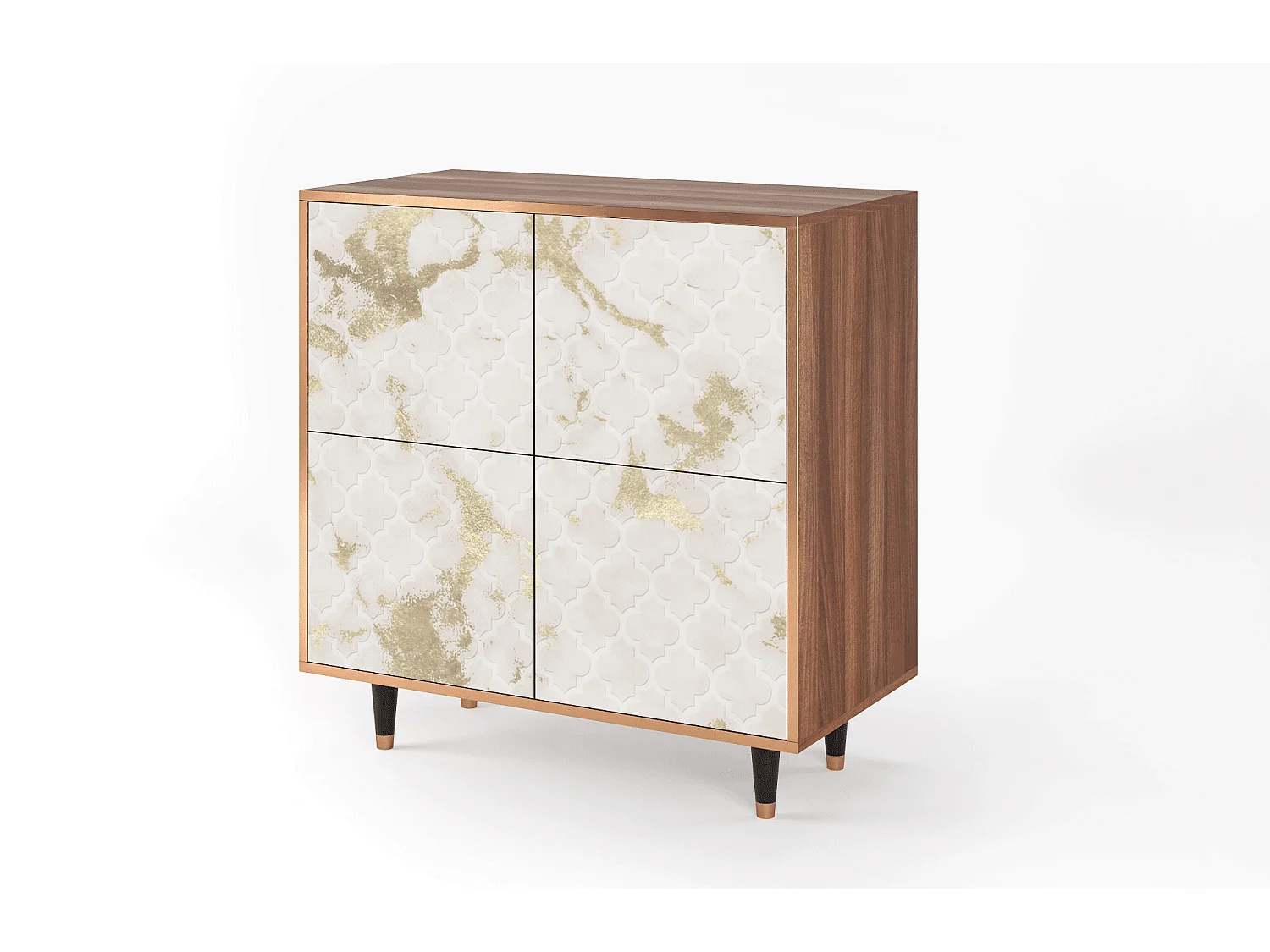 Buffet - 94x96x48 cm - BS3 - Sahara desert, Noyer