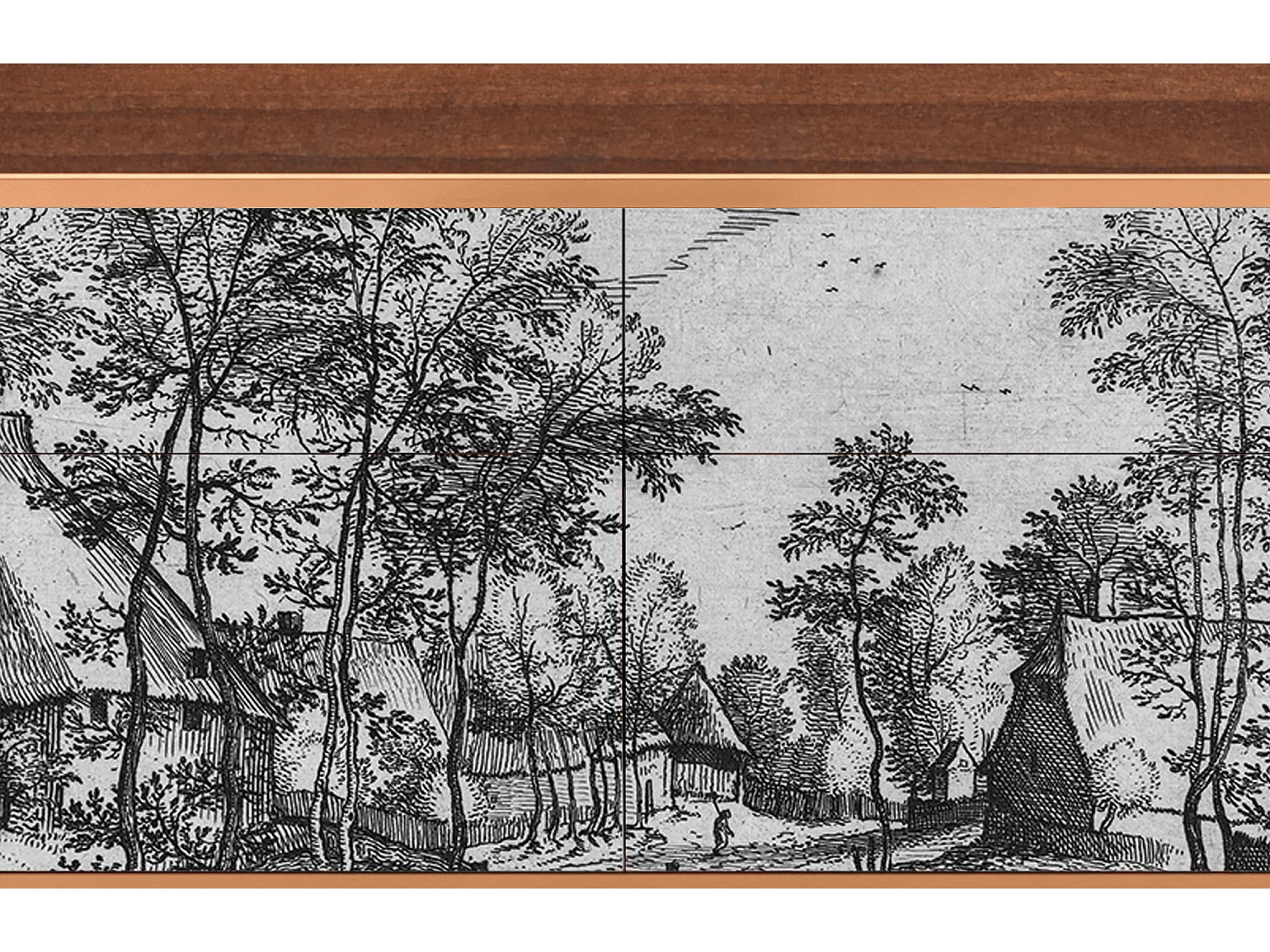 Buffet - 115x85x48 cm - BS4 - Village Road, Noyer