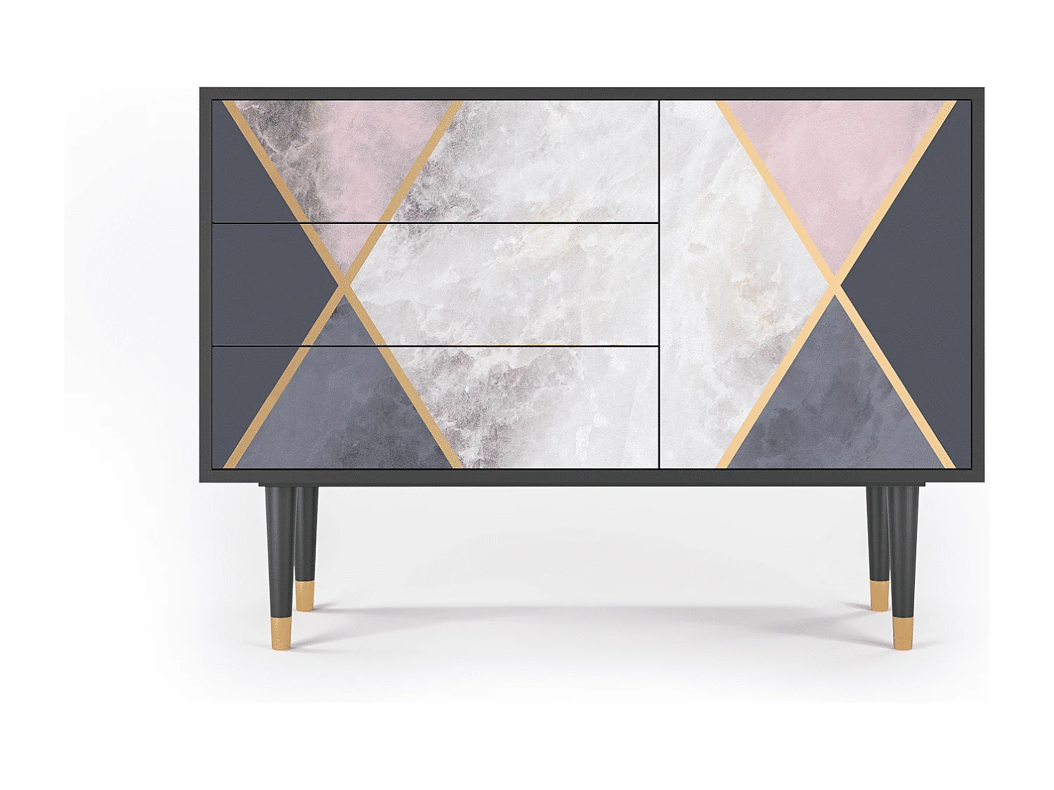 Buffet - 115х84х41 cm - S3 - Ideal Harmony, Anthracite