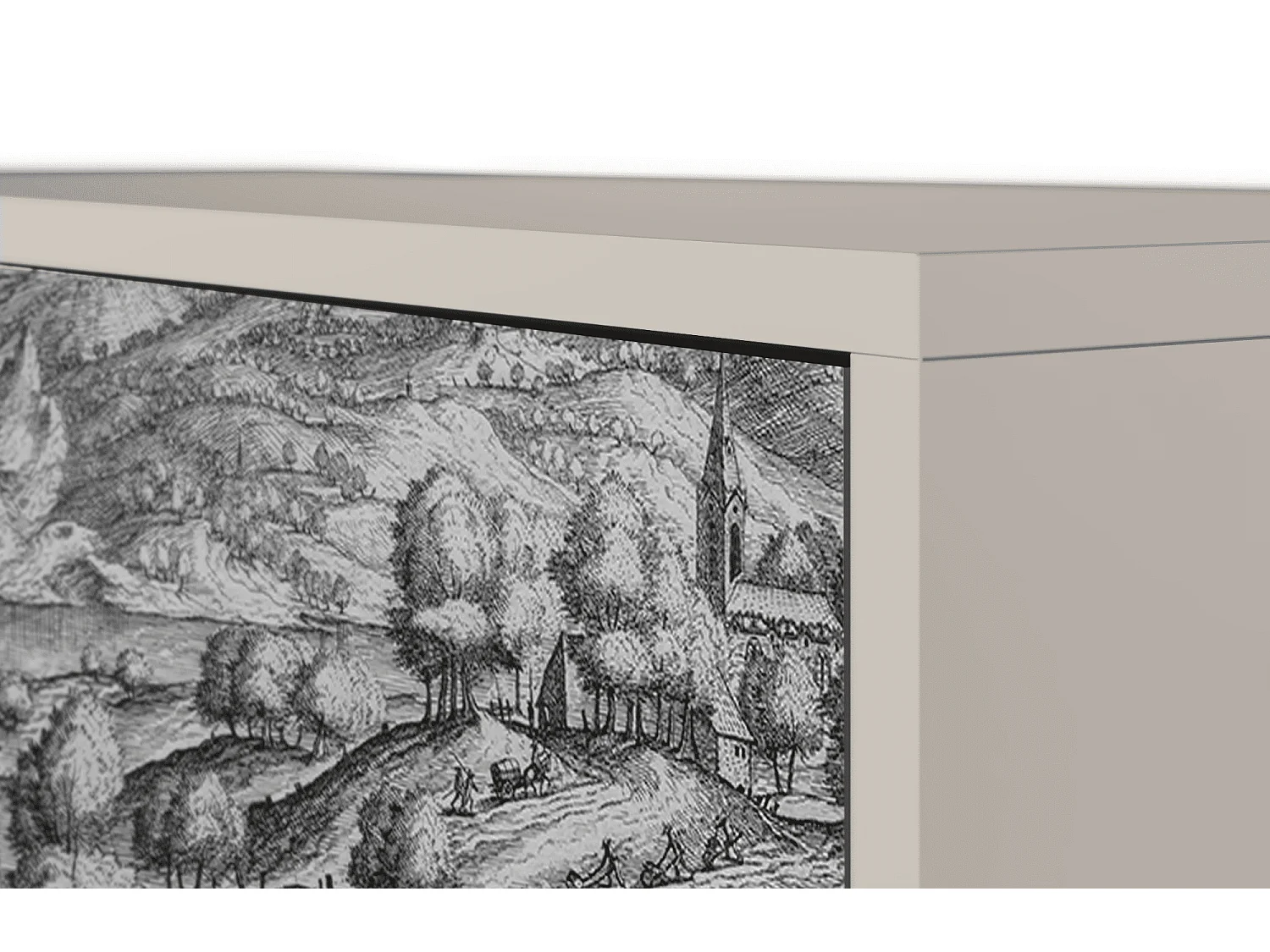 Buffet - 115х84х41 cm - S3 - Rusticorum, Sable