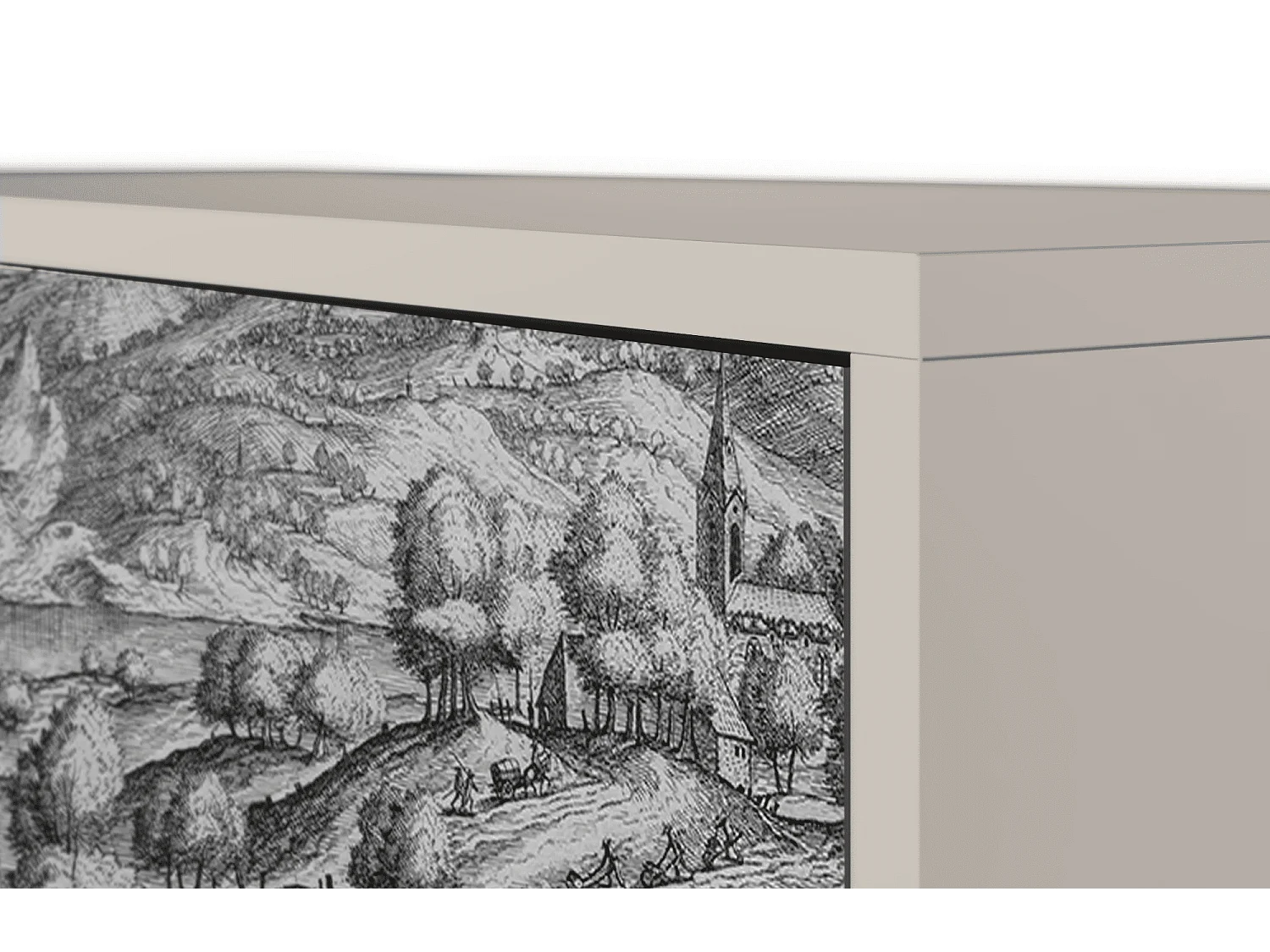 Credenza - 115х84х41 cm - S3 - Rusticorum, Sabbia