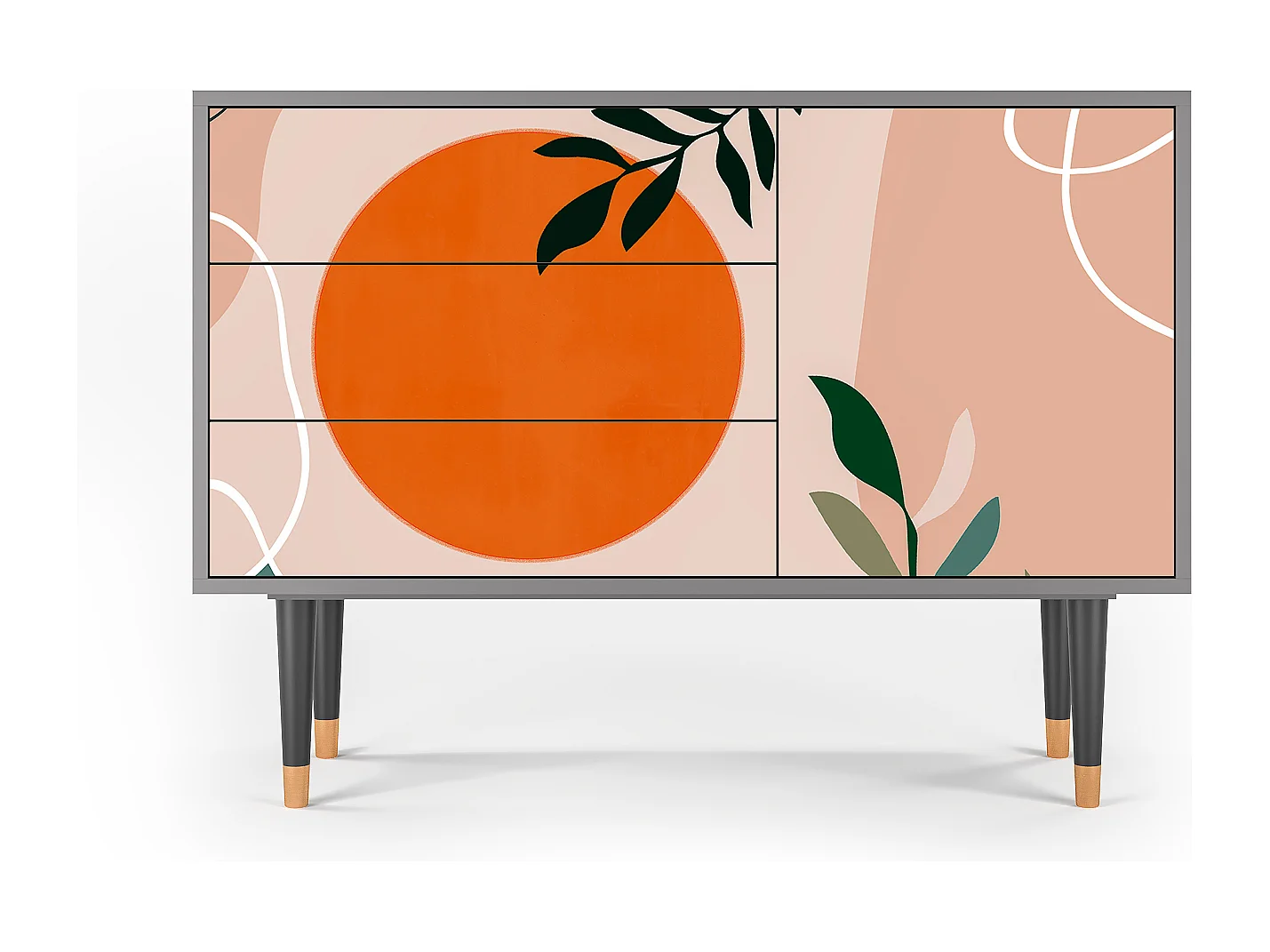 Credenza - 115х84х41 cm - S3 - Artwork, Grigio