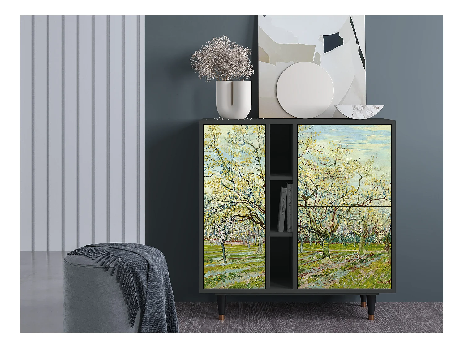 Buffet - 94х96х41 cm - BS5 - The Blanc Orchard, Anthracite