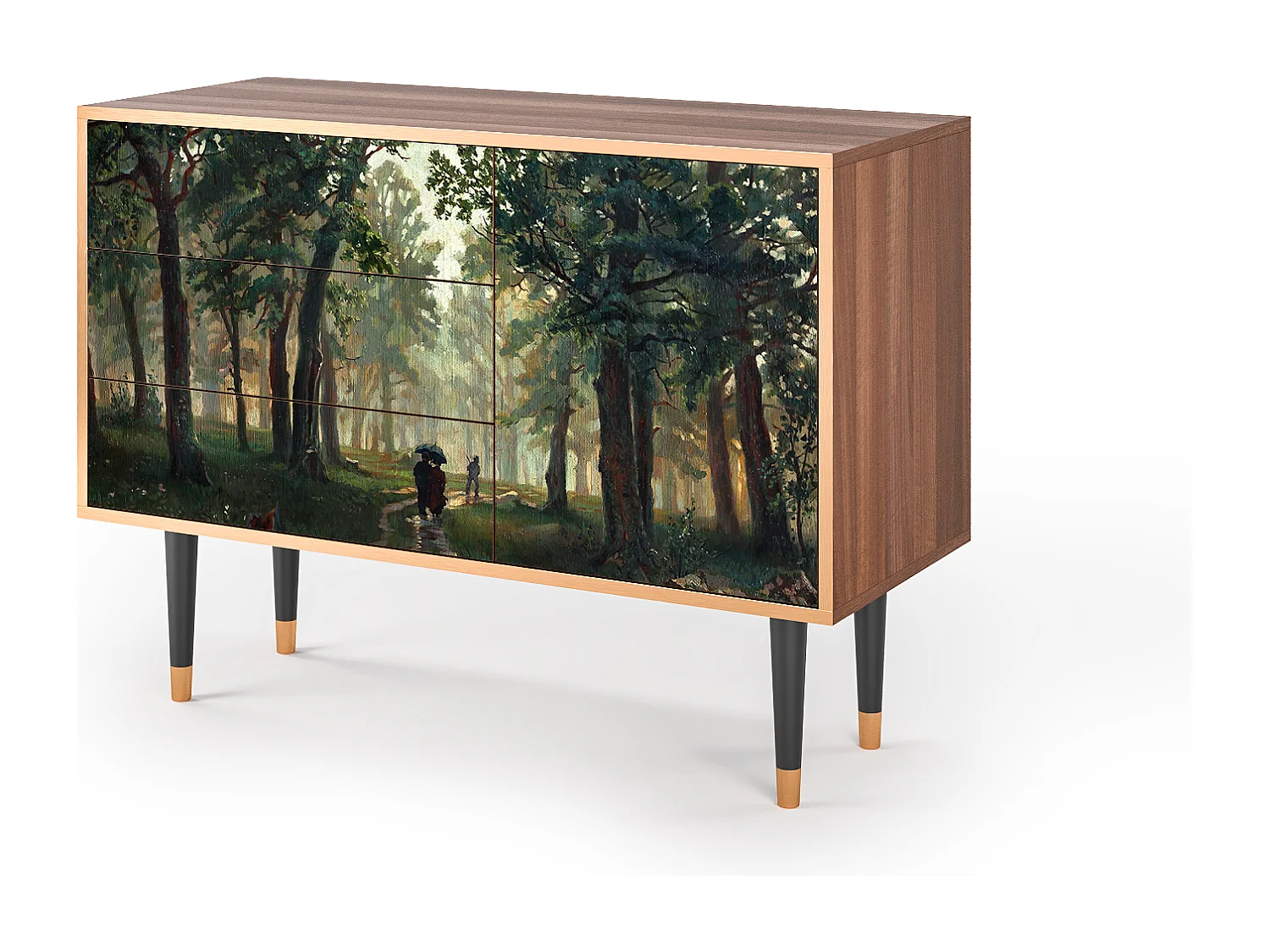 Buffet - 115х84х41 cm - S3 -  Rain in the Oak Forest, Noyer