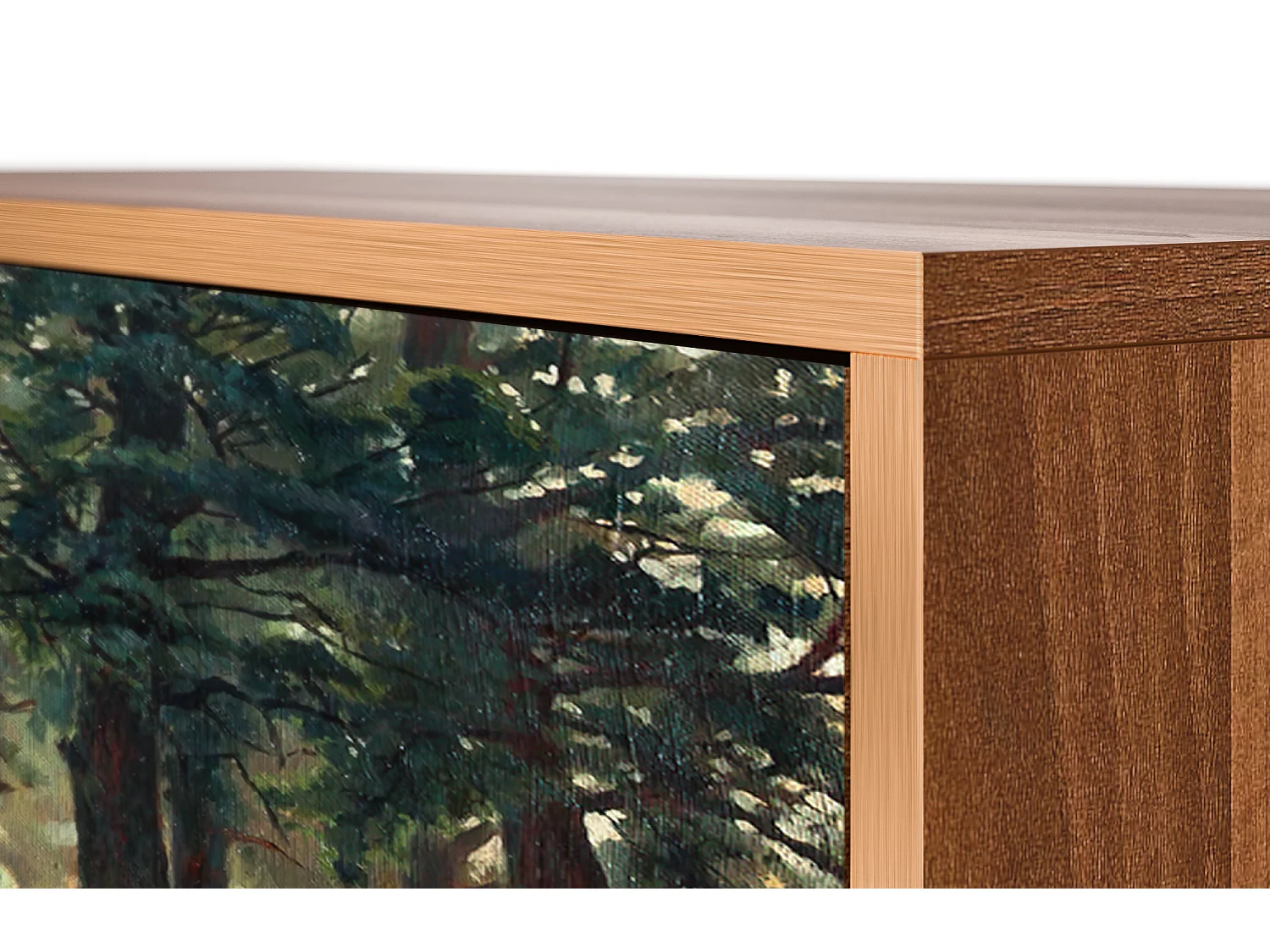 Kredens - 115х84х41 cm - S3 -  Rain in the Oak Forest, Orzech