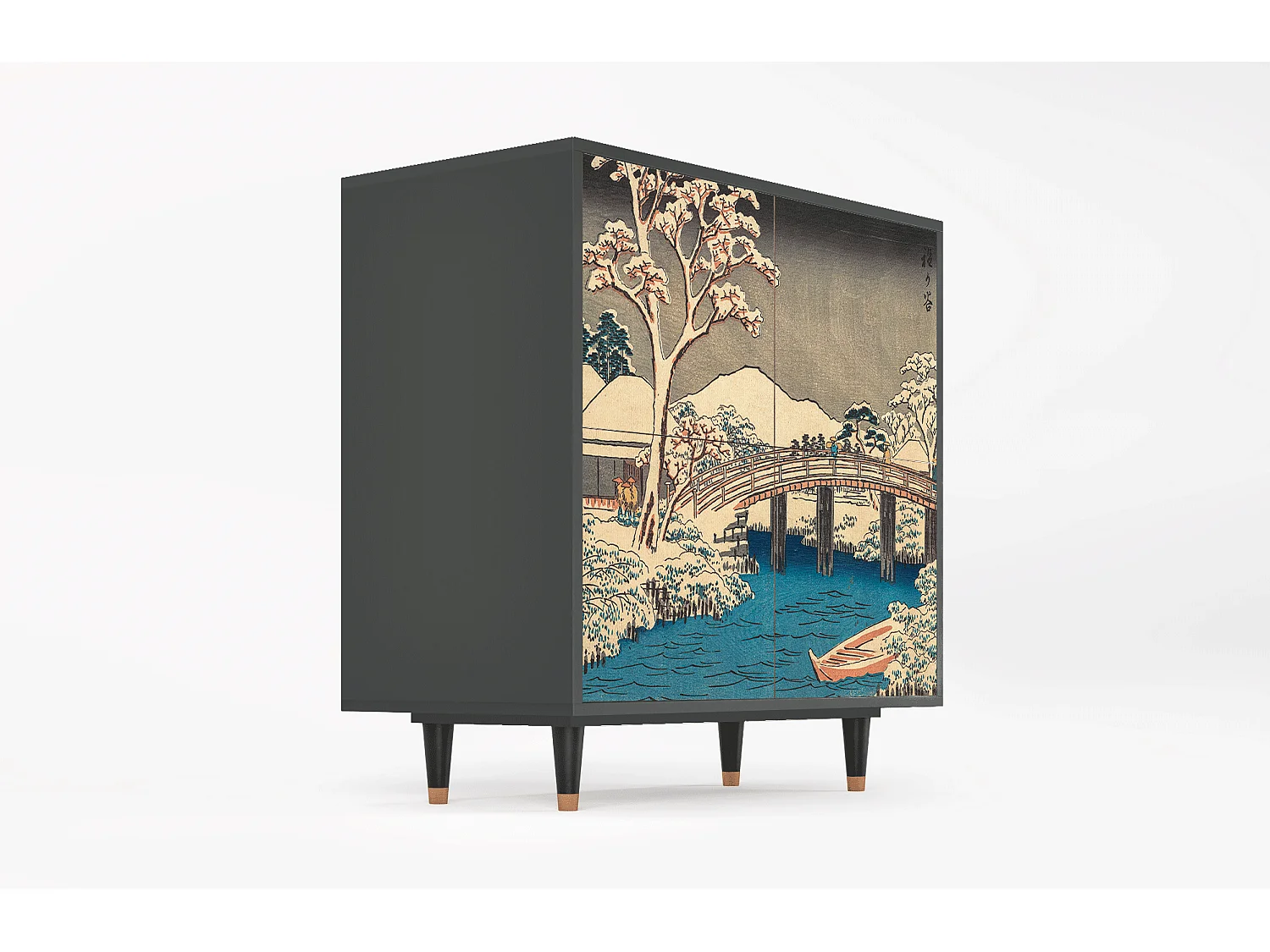 Aparador - 94x96x48 cm - BS3 - Katabira River, Antracita