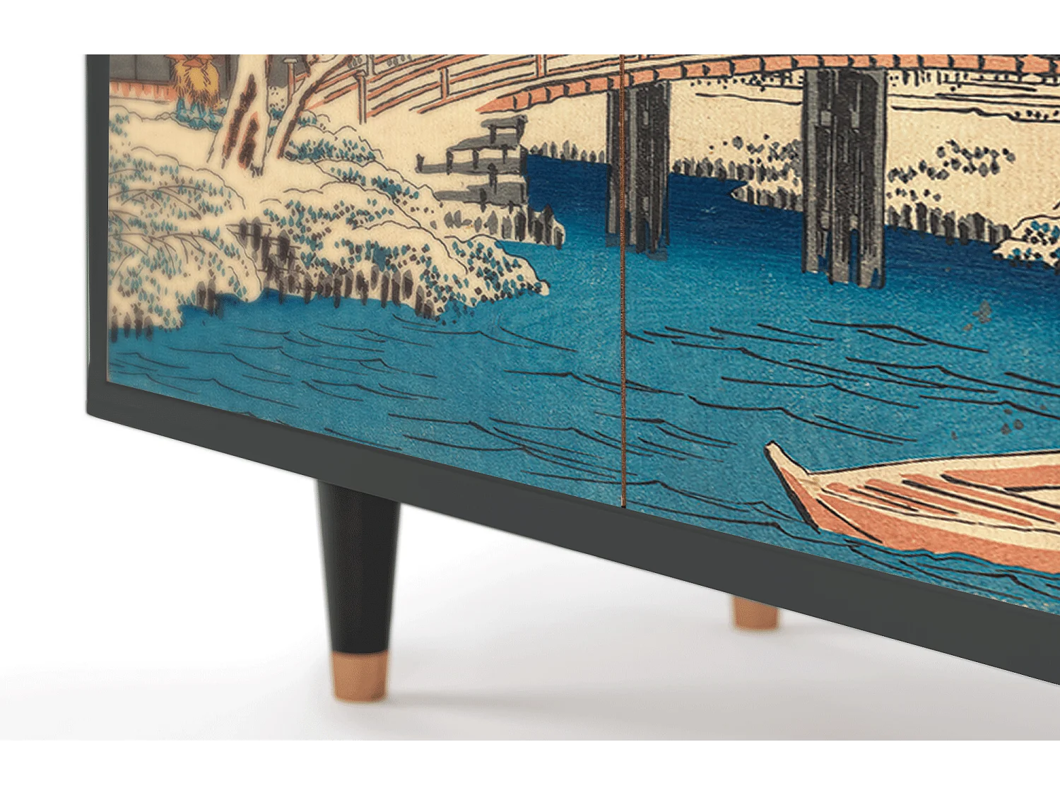 Dressoir - 94x96x48 cm - BS3 - Katabira River, Antraciet