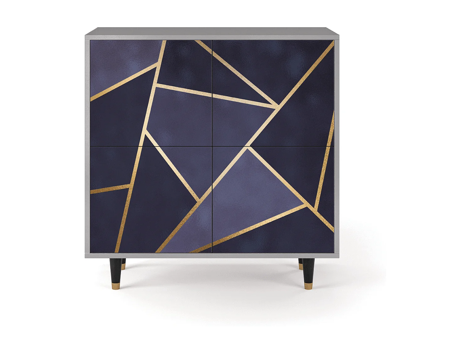 Dressoir - 94x96x48 cm - BS3 - The Amethyst, Grijs
