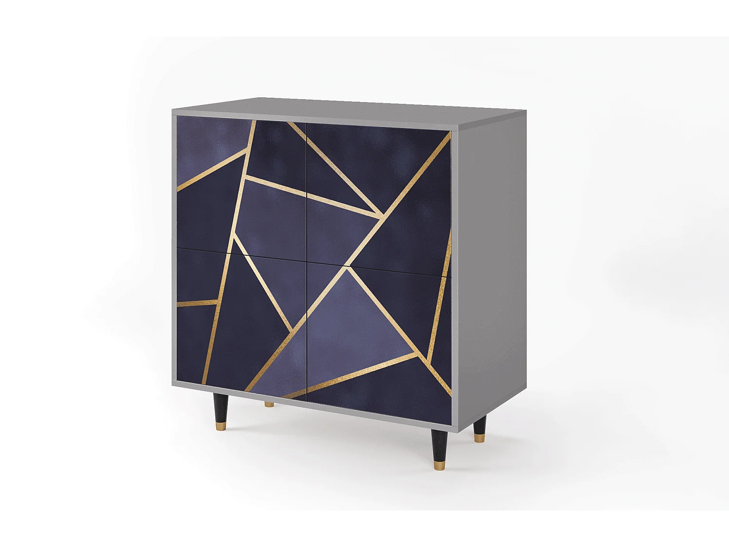 Credenza - 94x96x48 cm - BS3 - The Amethyst, Grigio