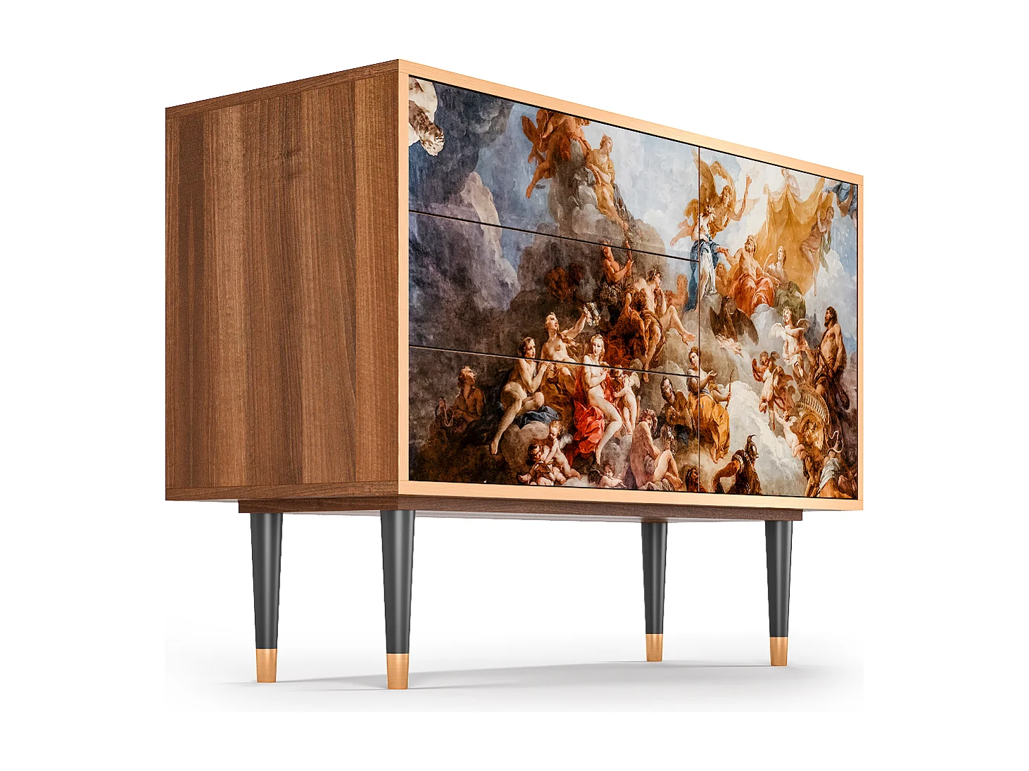 Credenza - 115х84х41 cm - S3 - Versailles, Noce