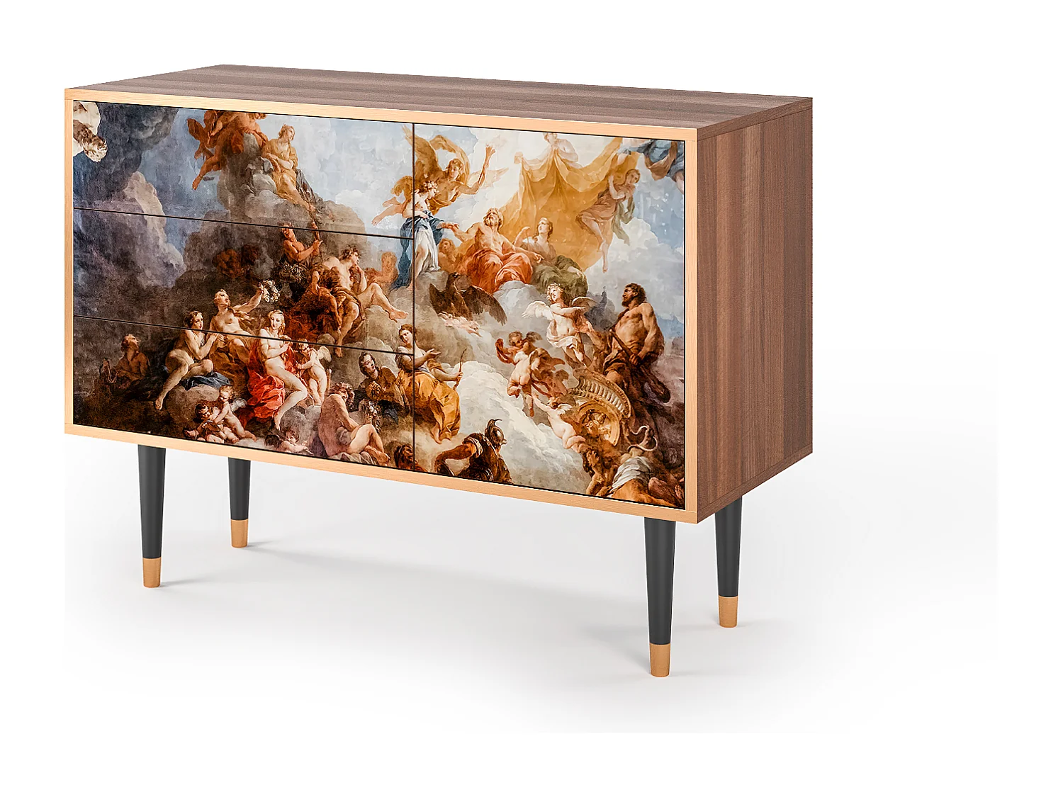 Aparador - 115х84х41 cm - S3 - Versailles, Nogueira