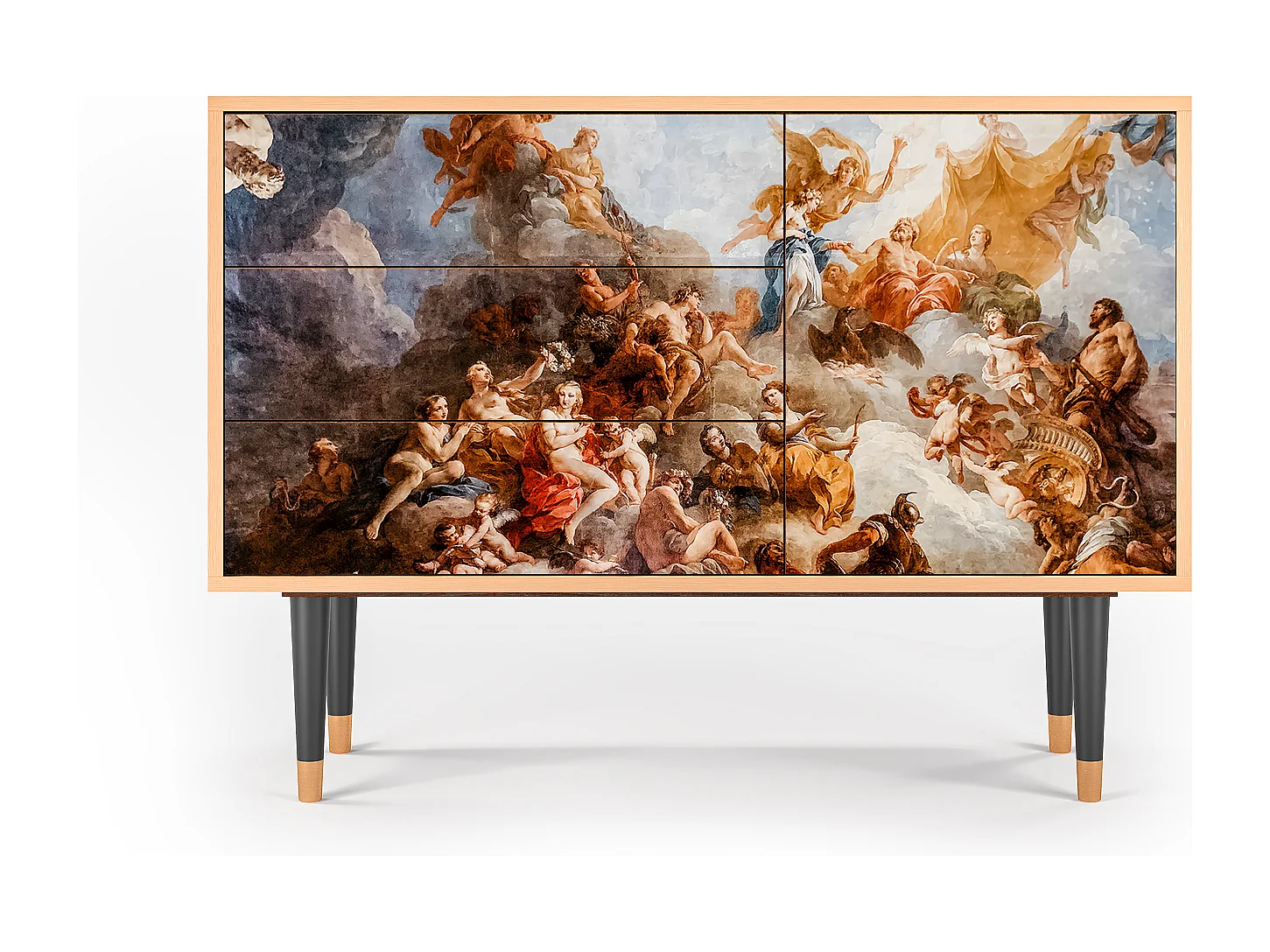 Aparador - 115х84х41 cm - S3 - Versailles, Nogueira