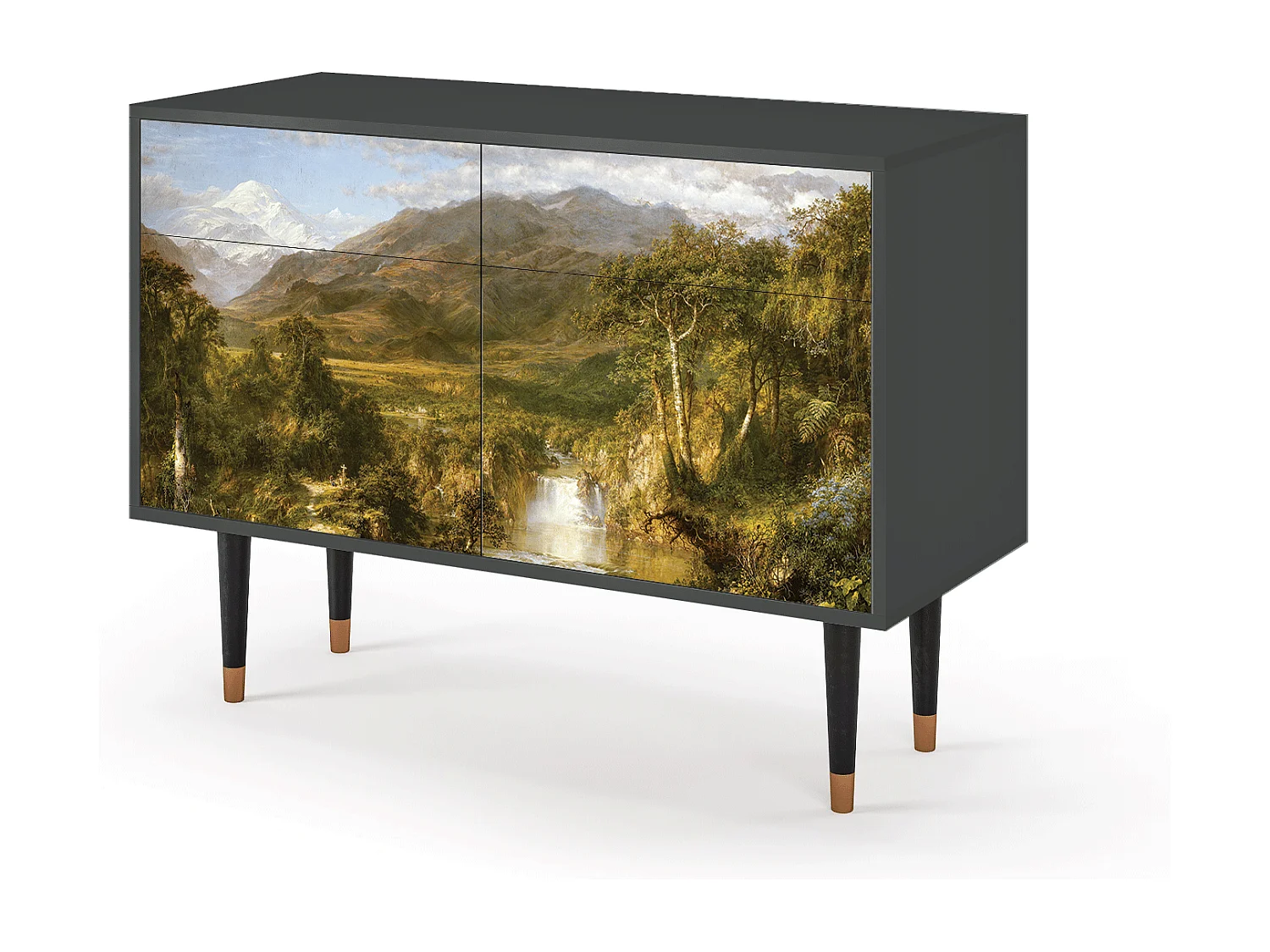 Buffet - 115x85x48 cm - BS4 - The Heart of the Andes , Anthracite