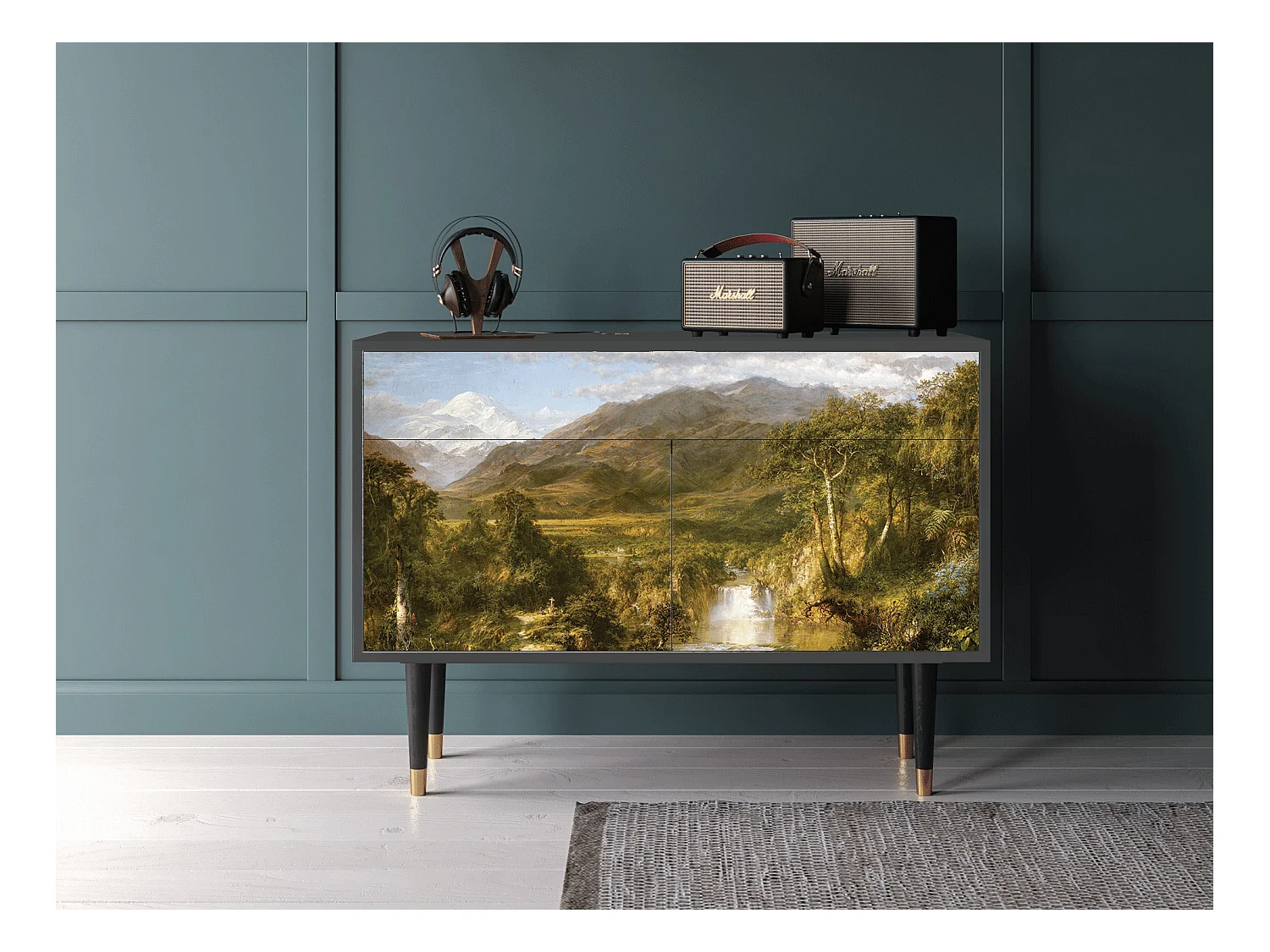 Buffet - 115x85x48 cm - BS4 - The Heart of the Andes , Anthracite