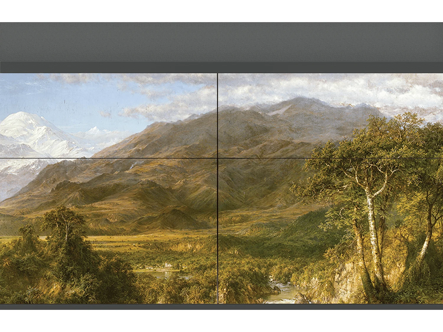 Buffet - 115x85x48 cm - BS4 - The Heart of the Andes , Anthracite