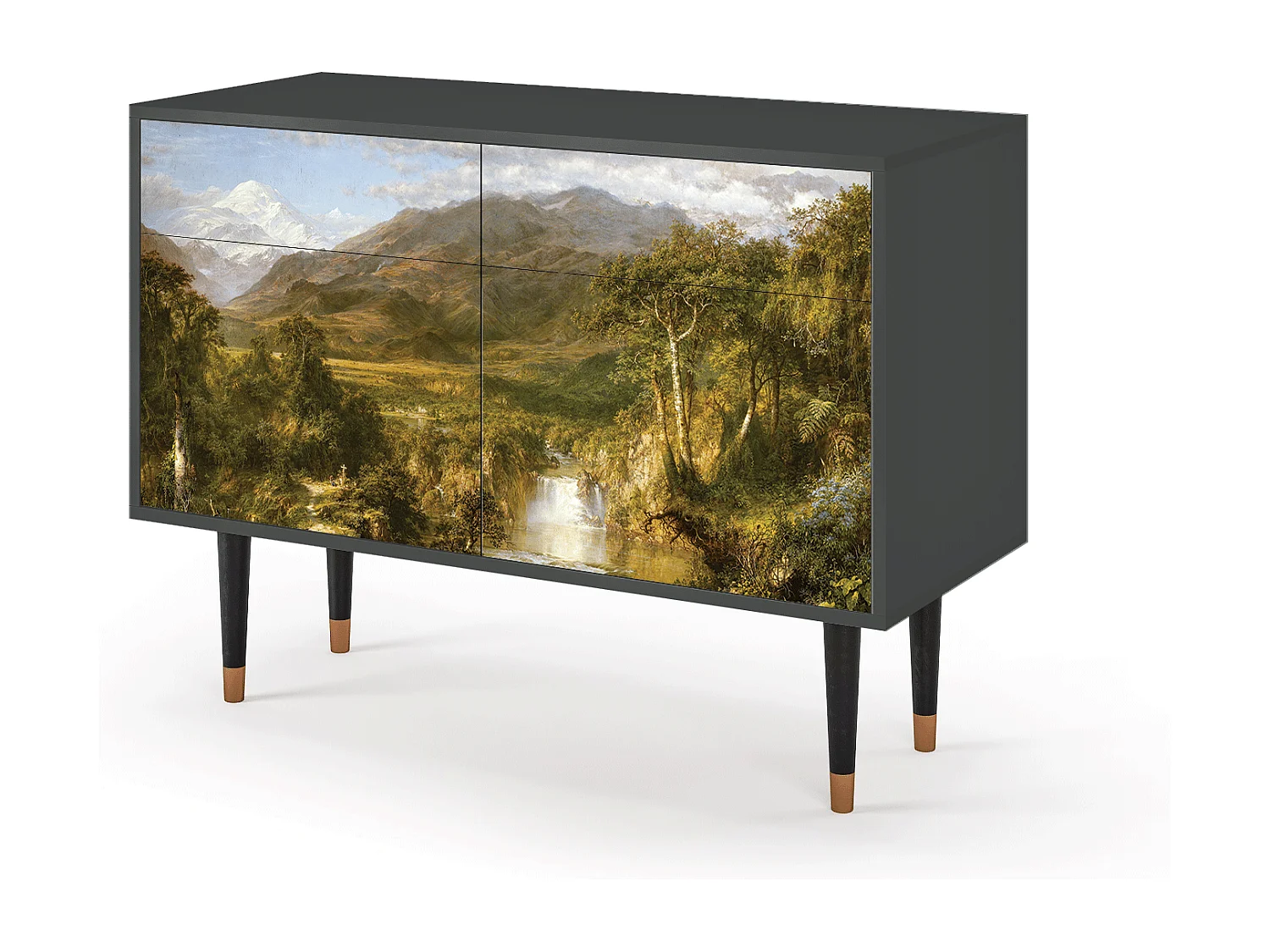 Buffet - 115x85x48 cm - BS4 - The Heart of the Andes , Anthracite