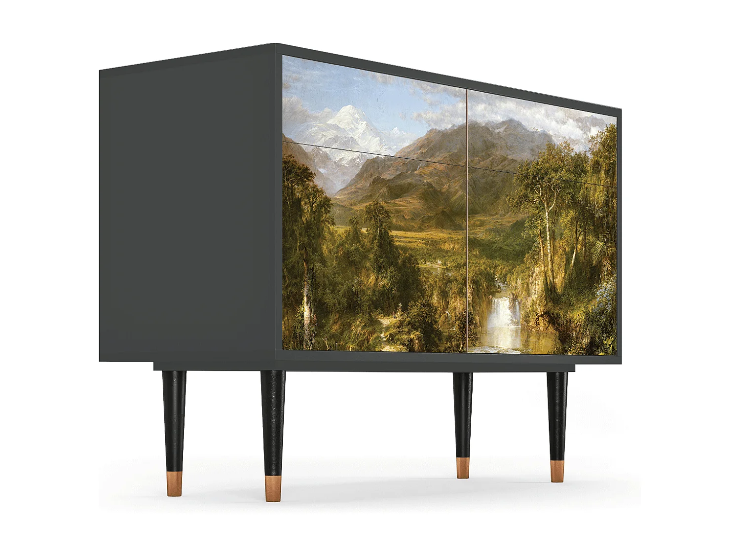 Buffet - 115x85x48 cm - BS4 - The Heart of the Andes , Anthracite