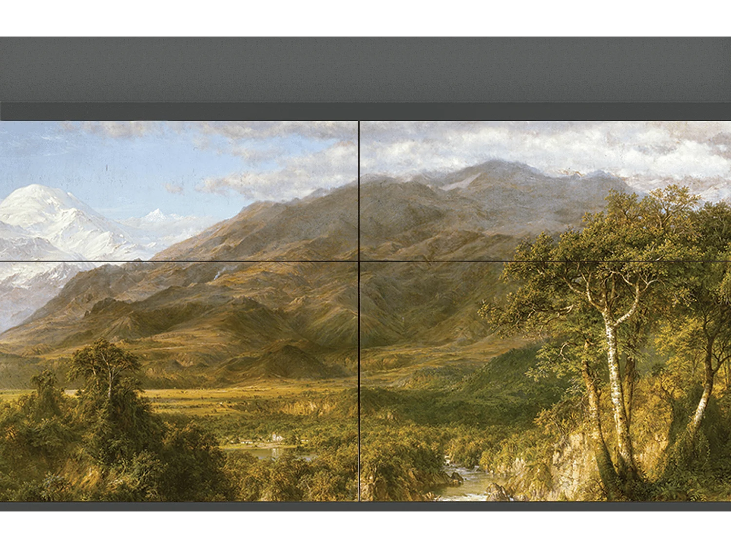 Buffet - 115x85x48 cm - BS4 - The Heart of the Andes , Anthracite