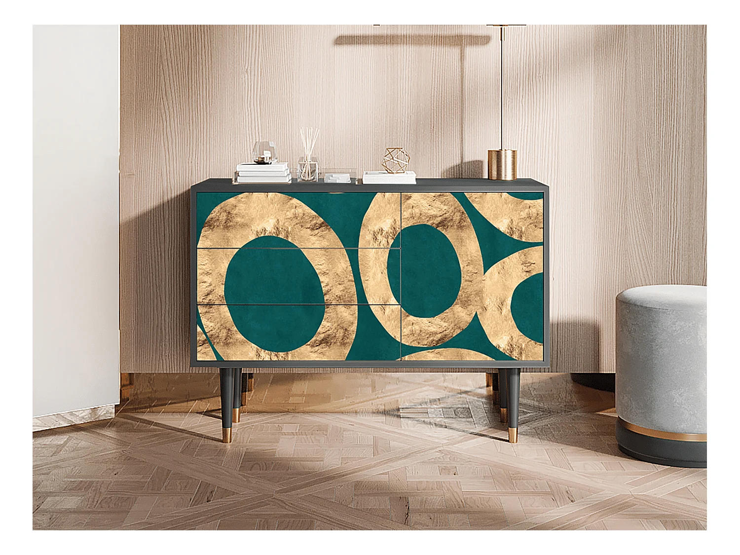 Buffet - 115х84х41 cm - S3 - Zircon Sphere, Anthracite