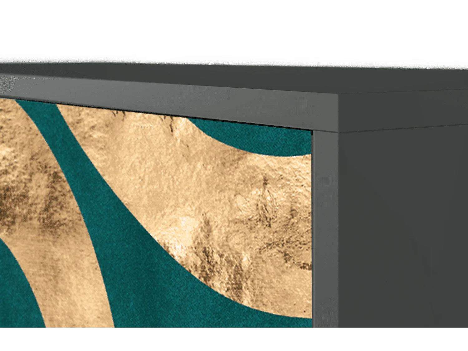 Kredens - 115х84х41 cm - S3 - Zircon Sphere, Antracyt