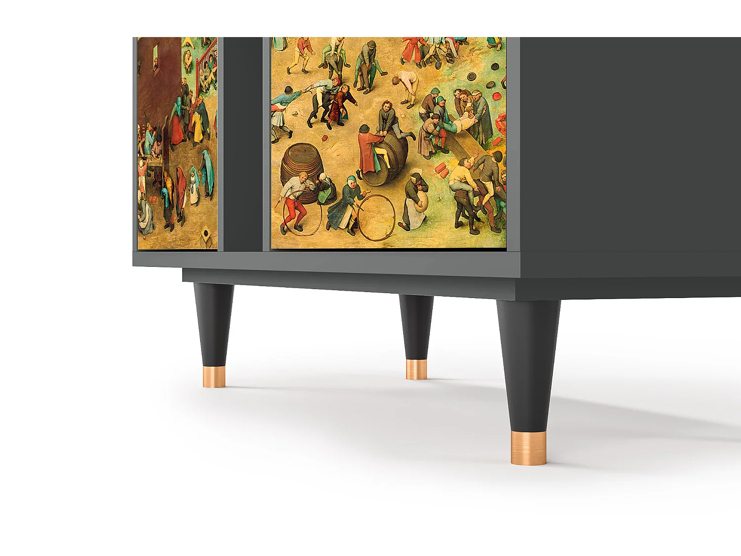 Dressoir - 94х96х41 cm - BS5 - Children Games, Antraciet